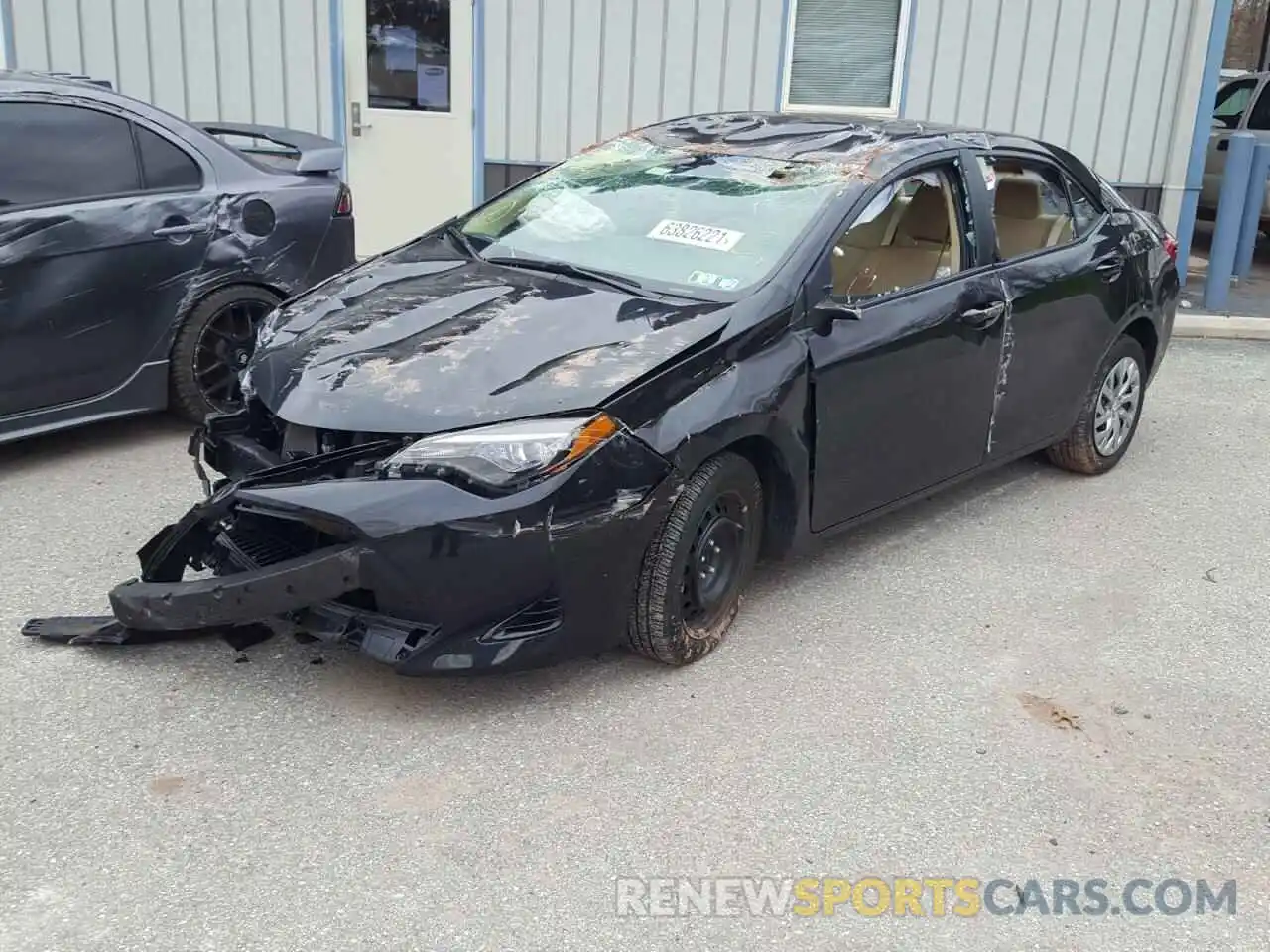 2 Photograph of a damaged car 2T1BURHEXKC133388 TOYOTA COROLLA 2019