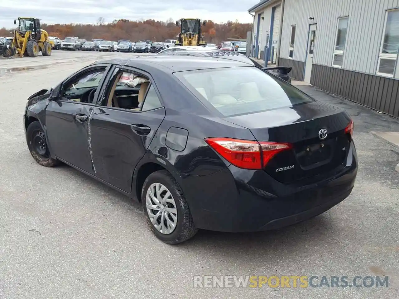 3 Photograph of a damaged car 2T1BURHEXKC133388 TOYOTA COROLLA 2019