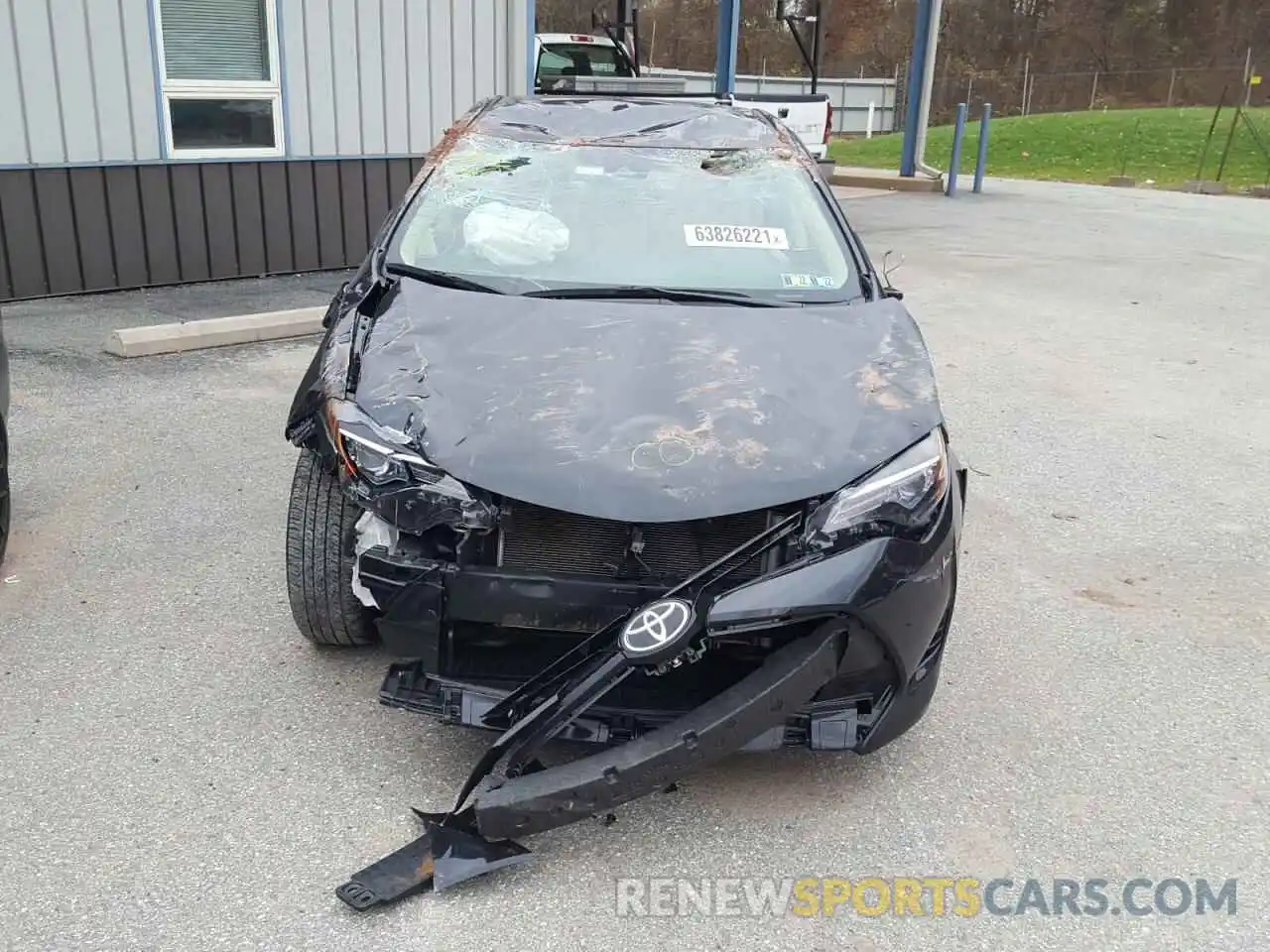 7 Photograph of a damaged car 2T1BURHEXKC133388 TOYOTA COROLLA 2019