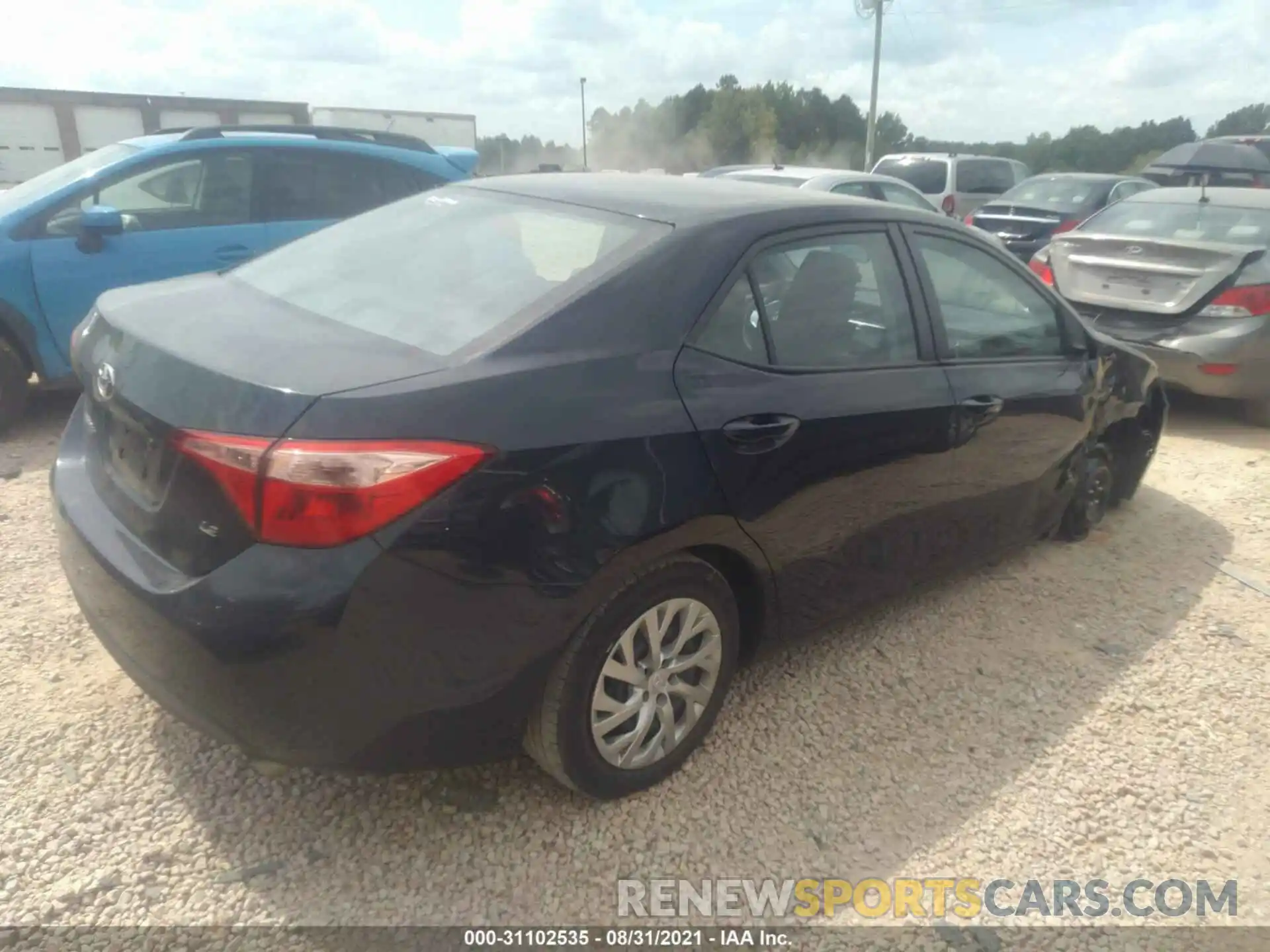 4 Photograph of a damaged car 2T1BURHEXKC133651 TOYOTA COROLLA 2019