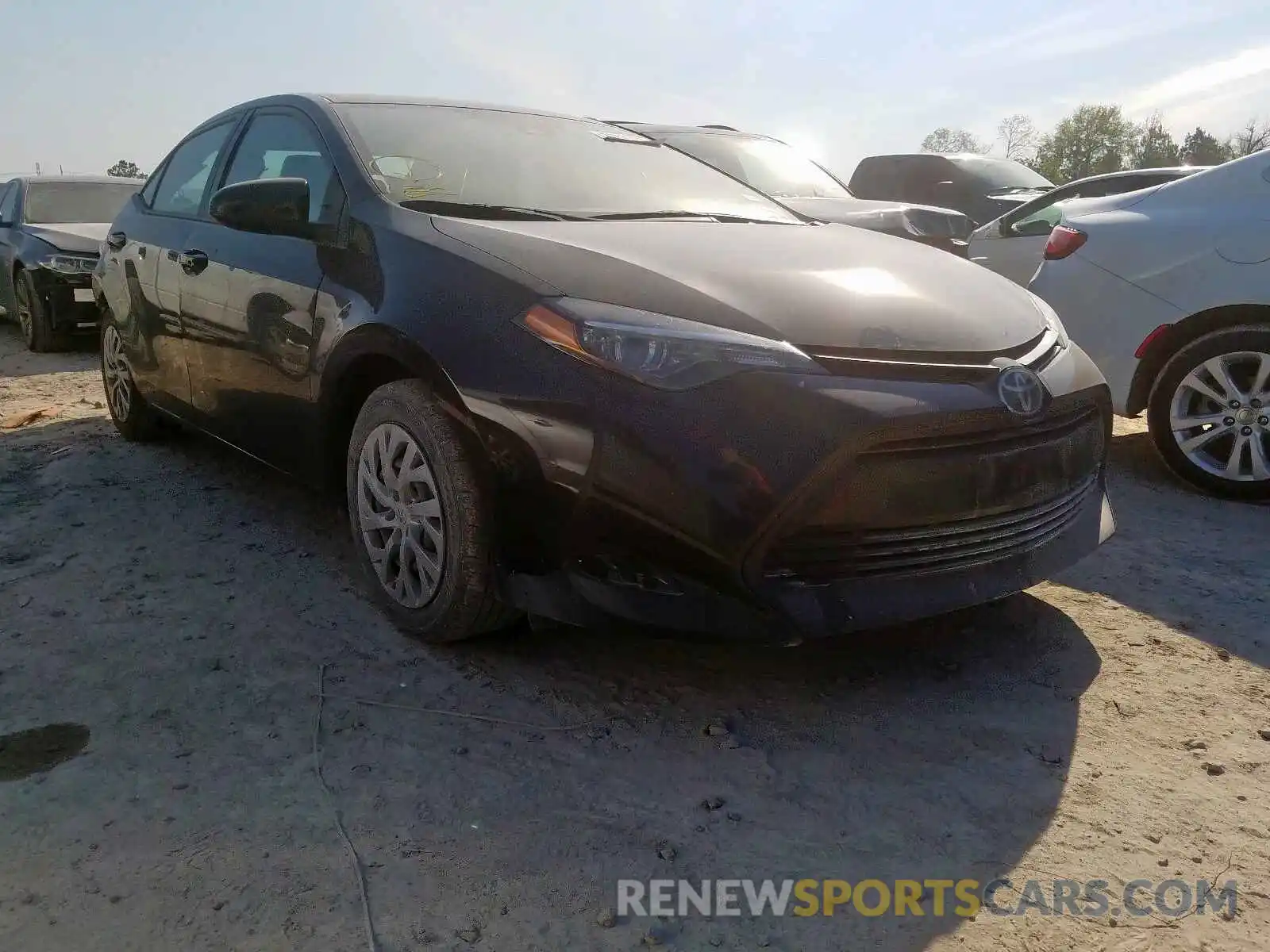 1 Photograph of a damaged car 2T1BURHEXKC134055 TOYOTA COROLLA 2019