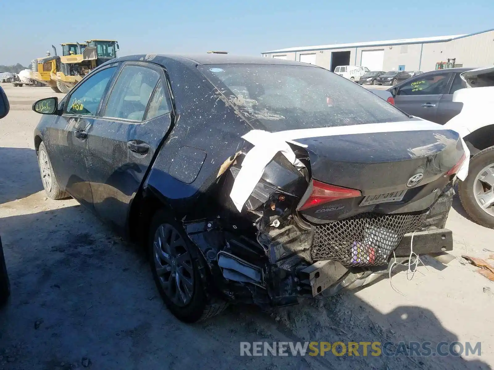 3 Photograph of a damaged car 2T1BURHEXKC134055 TOYOTA COROLLA 2019