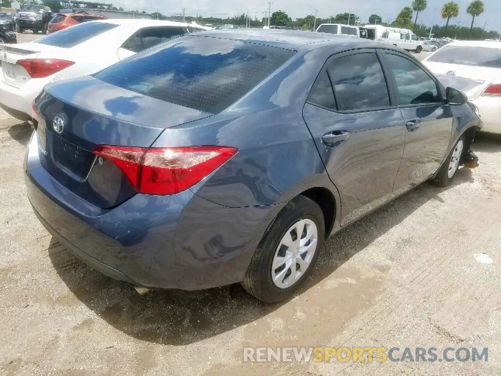 4 Photograph of a damaged car 2T1BURHEXKC134962 TOYOTA COROLLA 2019