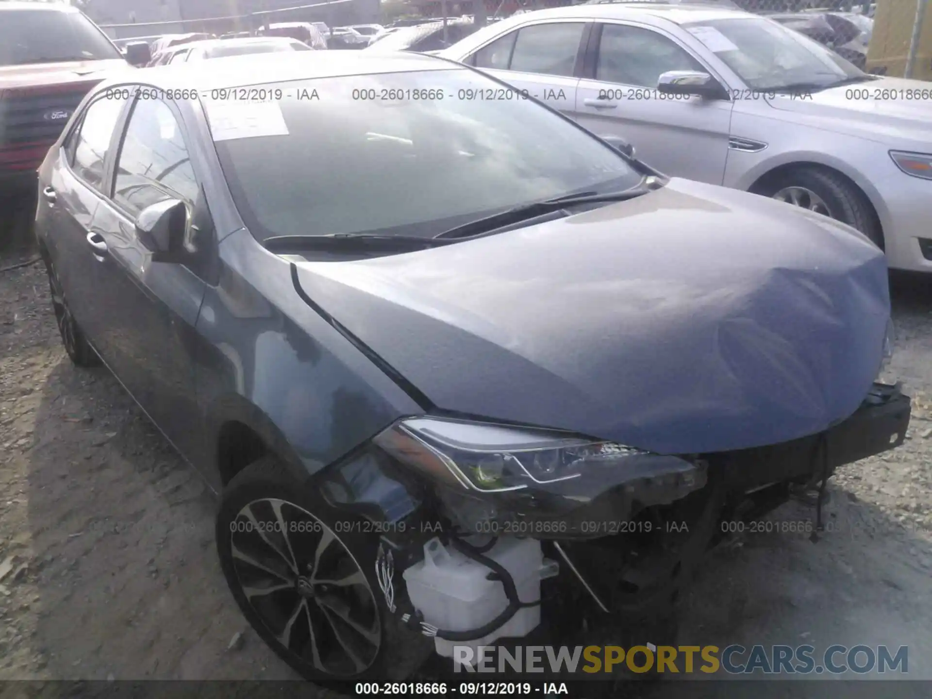 1 Photograph of a damaged car 2T1BURHEXKC135710 TOYOTA COROLLA 2019