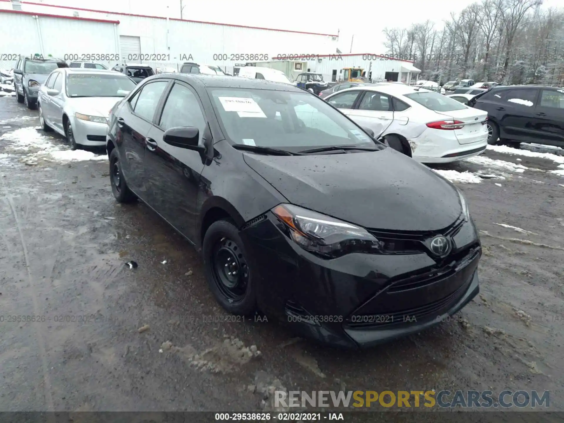 1 Photograph of a damaged car 2T1BURHEXKC135948 TOYOTA COROLLA 2019