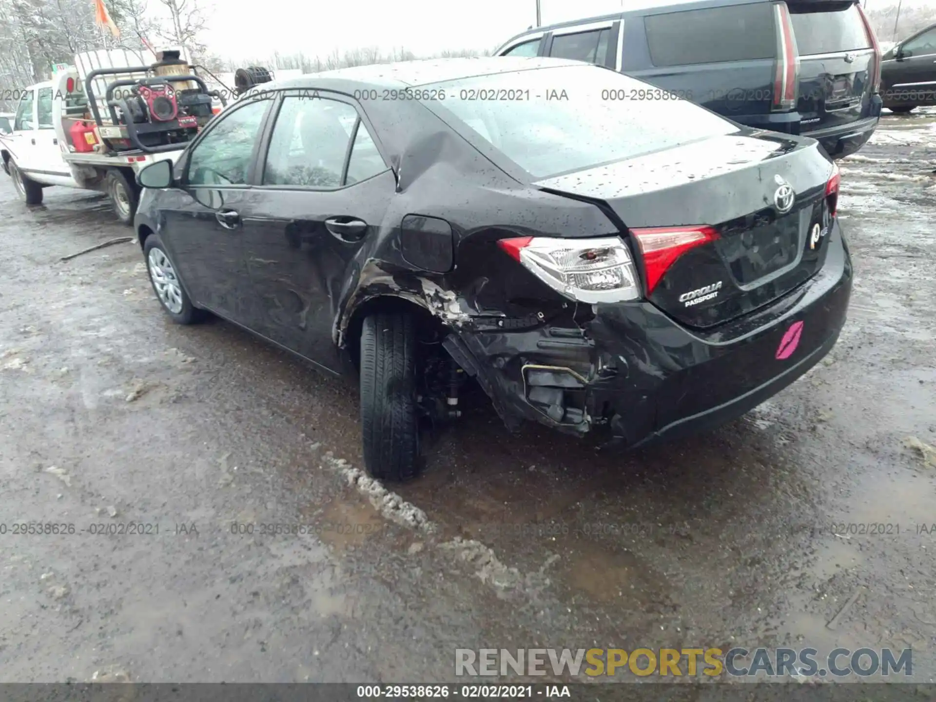 3 Photograph of a damaged car 2T1BURHEXKC135948 TOYOTA COROLLA 2019