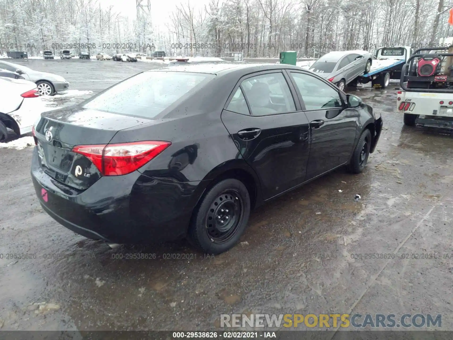 4 Photograph of a damaged car 2T1BURHEXKC135948 TOYOTA COROLLA 2019