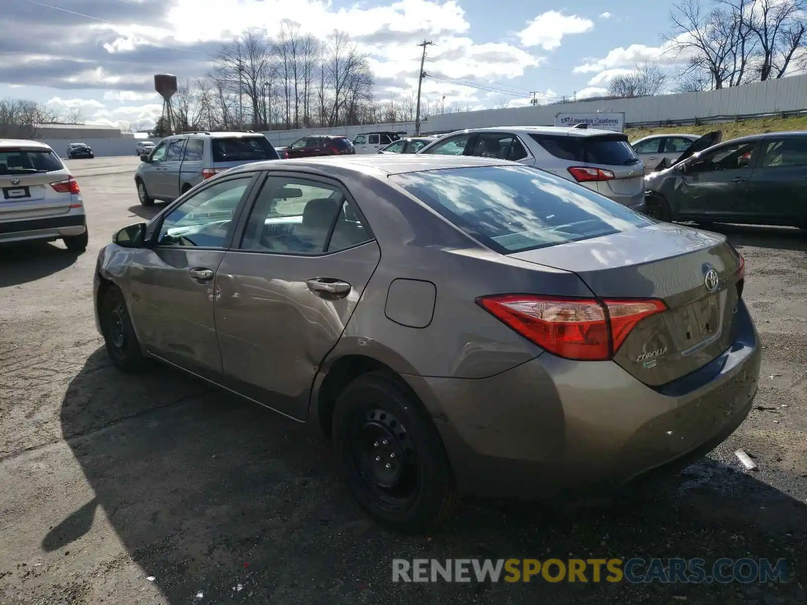 3 Photograph of a damaged car 2T1BURHEXKC137358 TOYOTA COROLLA 2019