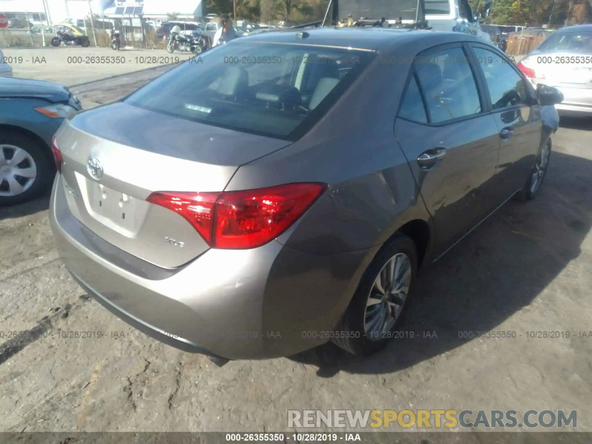 4 Photograph of a damaged car 2T1BURHEXKC137408 TOYOTA COROLLA 2019