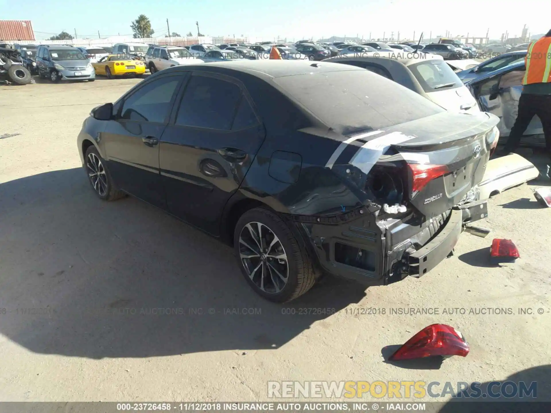 3 Photograph of a damaged car 2T1BURHEXKC137893 TOYOTA COROLLA 2019