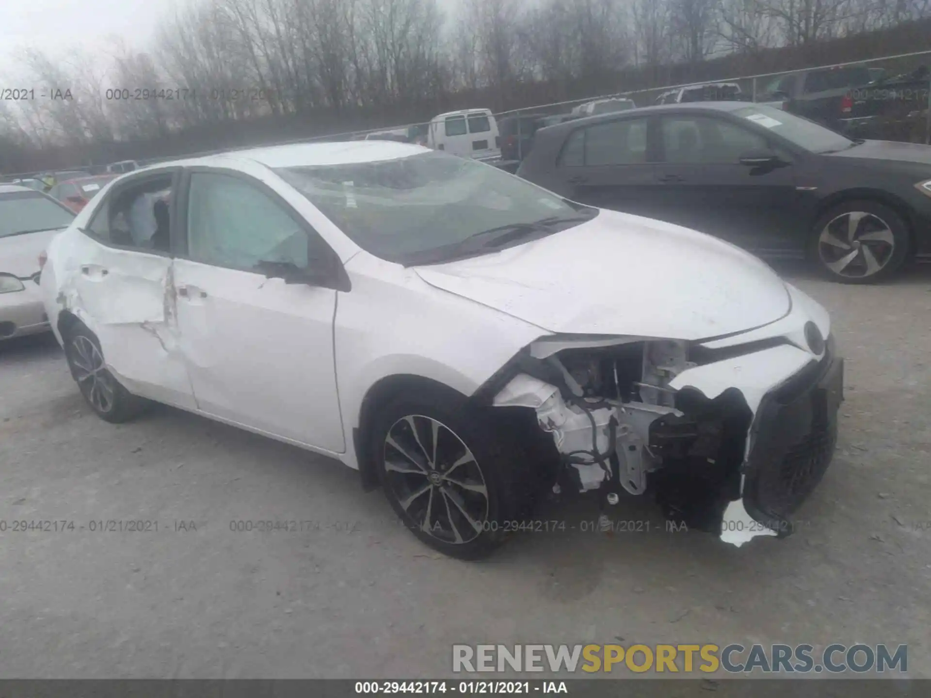 1 Photograph of a damaged car 2T1BURHEXKC138218 TOYOTA COROLLA 2019