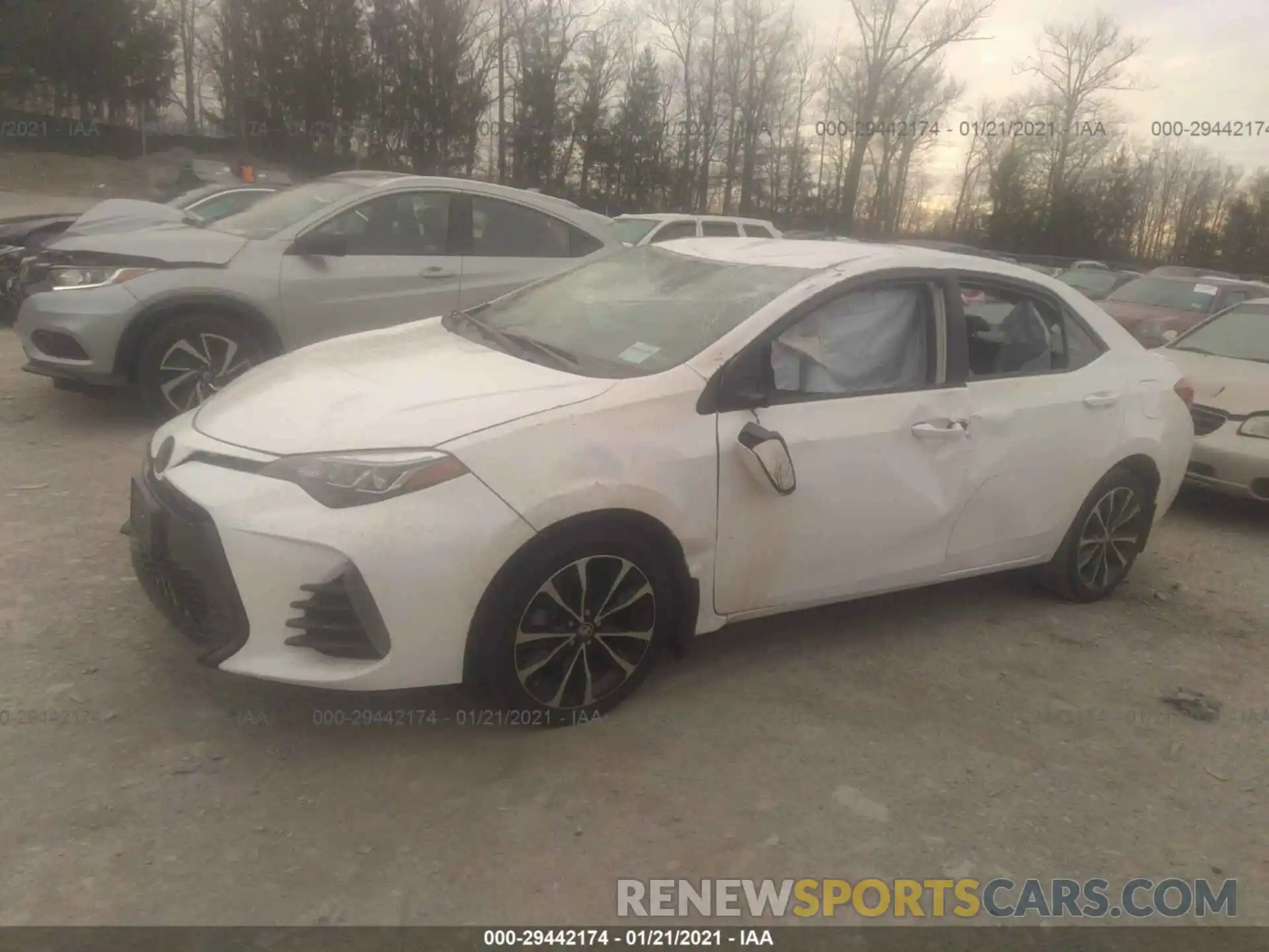 2 Photograph of a damaged car 2T1BURHEXKC138218 TOYOTA COROLLA 2019