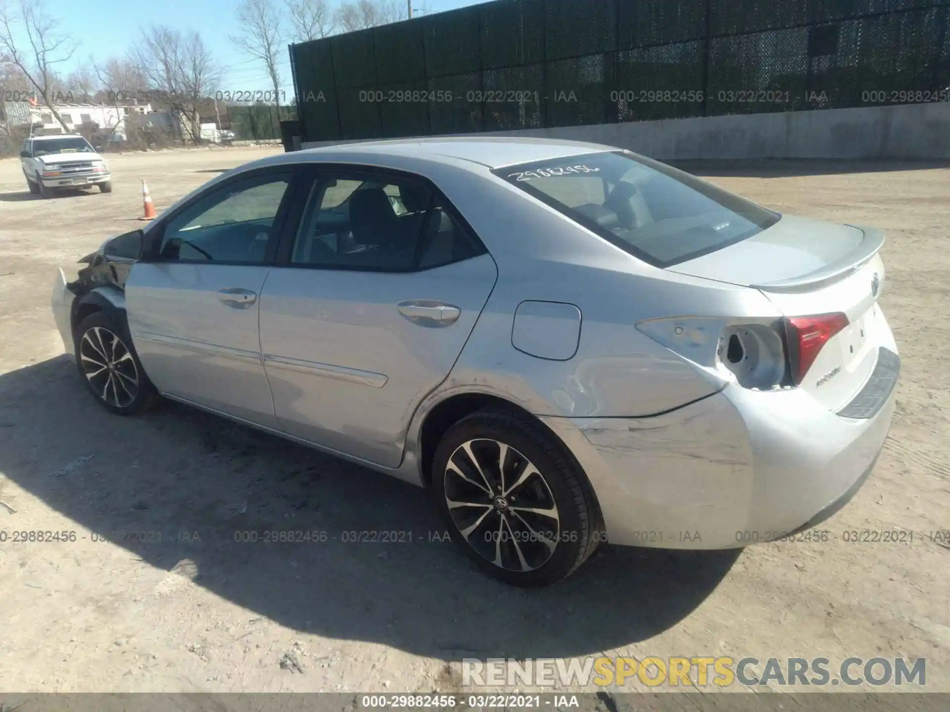 3 Photograph of a damaged car 2T1BURHEXKC138543 TOYOTA COROLLA 2019