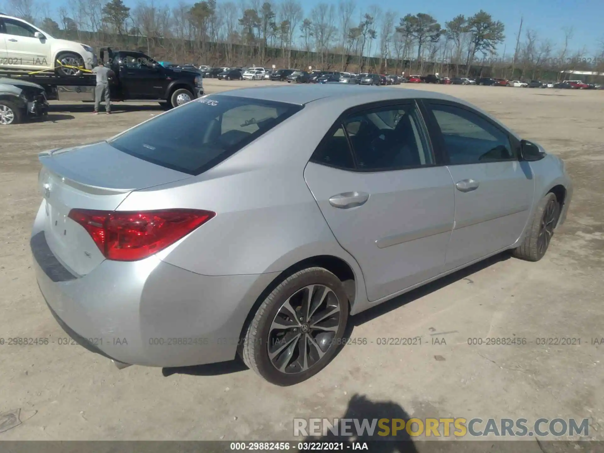 4 Photograph of a damaged car 2T1BURHEXKC138543 TOYOTA COROLLA 2019