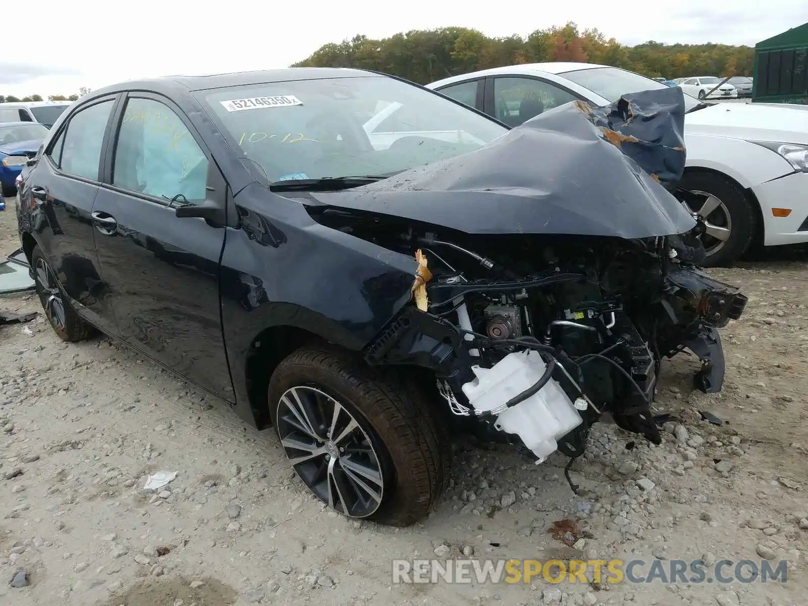 1 Photograph of a damaged car 2T1BURHEXKC138669 TOYOTA COROLLA 2019