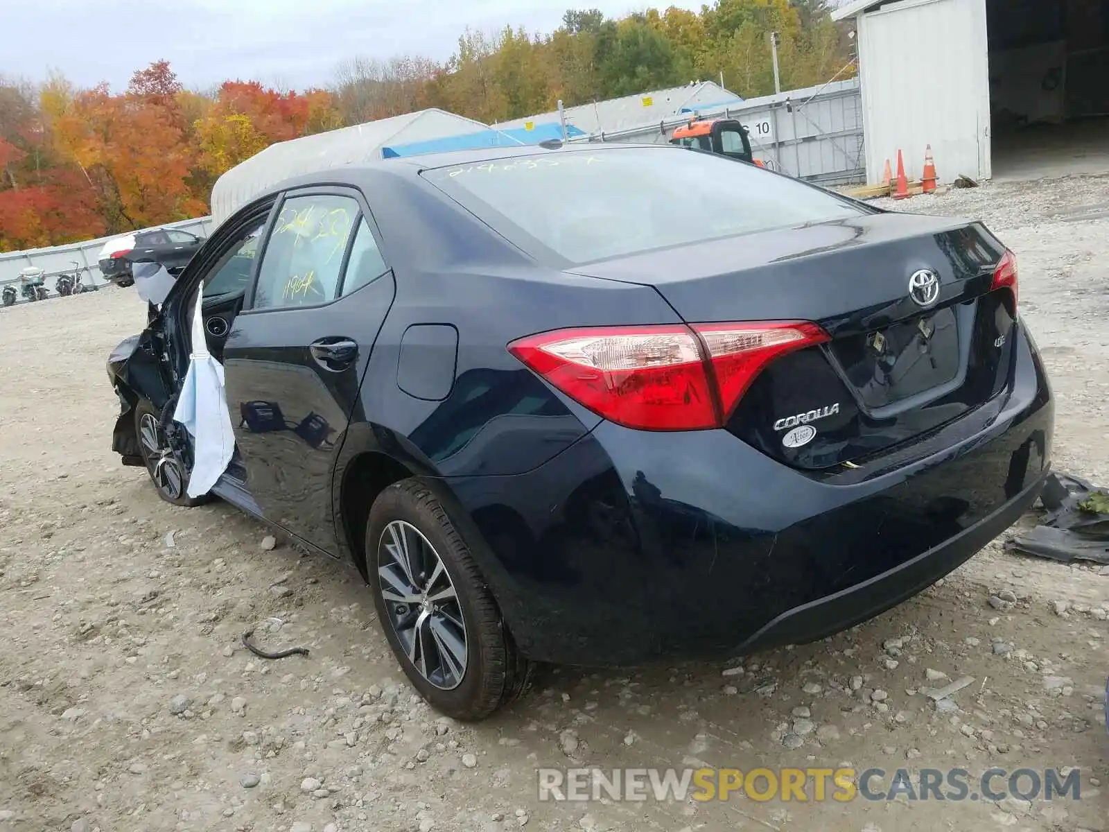 3 Photograph of a damaged car 2T1BURHEXKC138669 TOYOTA COROLLA 2019