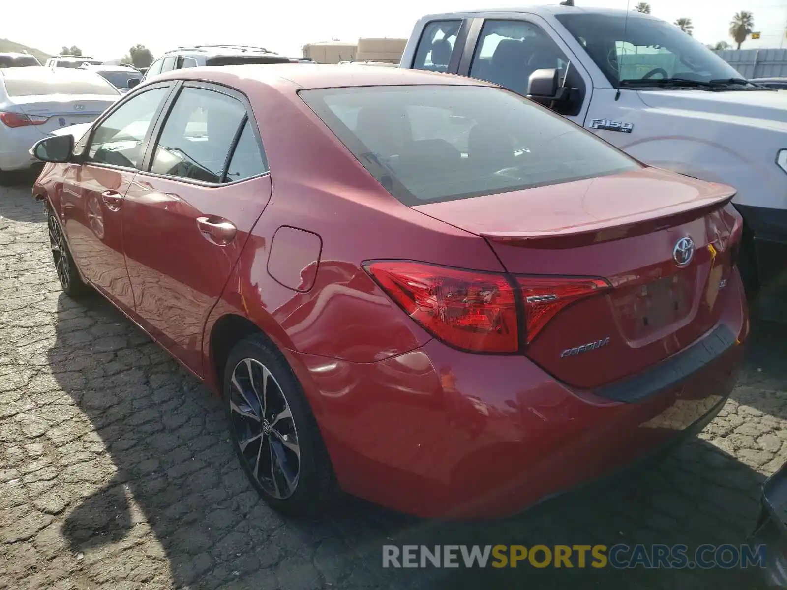 3 Photograph of a damaged car 2T1BURHEXKC138770 TOYOTA COROLLA 2019