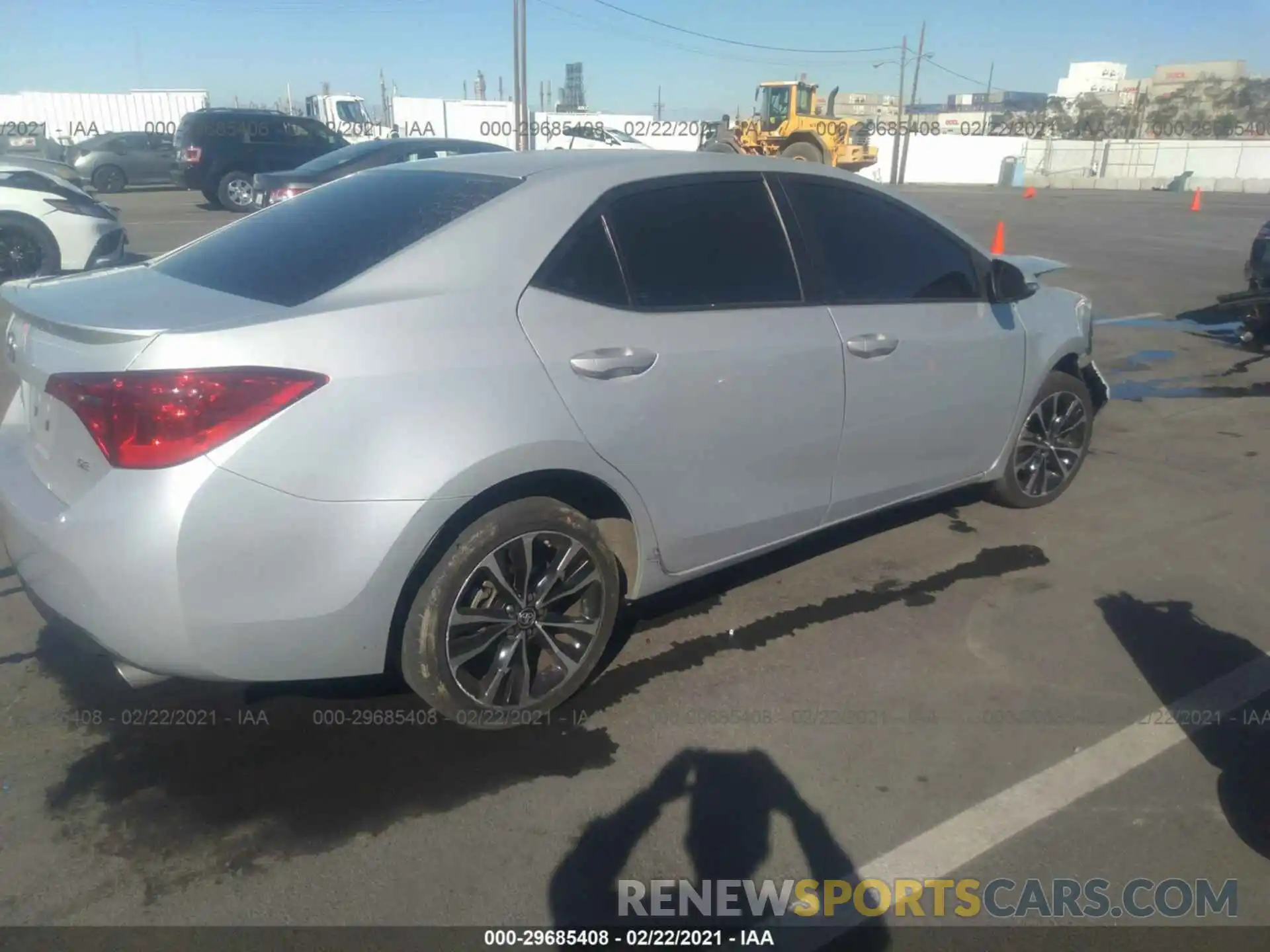 4 Photograph of a damaged car 2T1BURHEXKC139143 TOYOTA COROLLA 2019