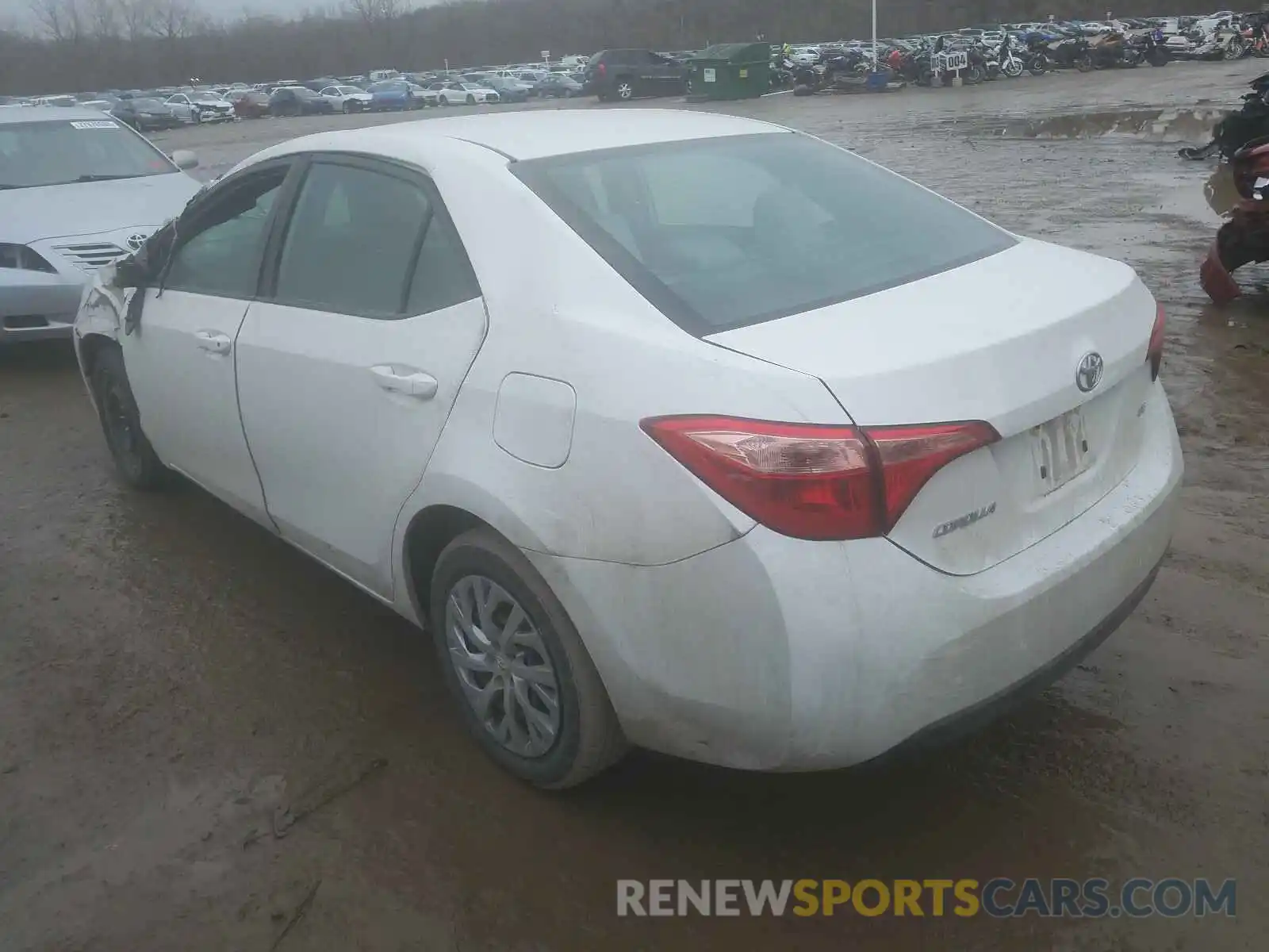 3 Photograph of a damaged car 2T1BURHEXKC139188 TOYOTA COROLLA 2019