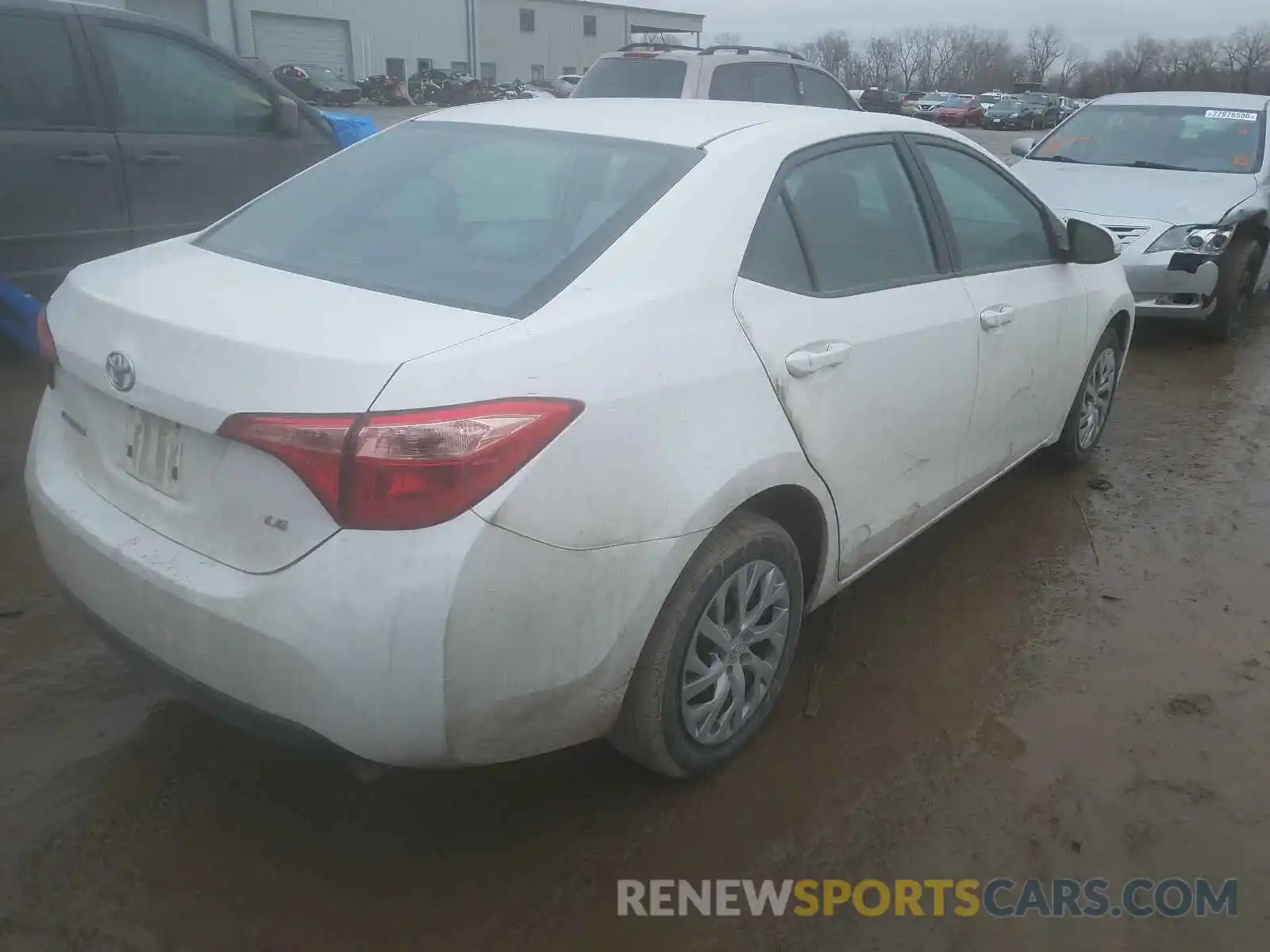 4 Photograph of a damaged car 2T1BURHEXKC139188 TOYOTA COROLLA 2019