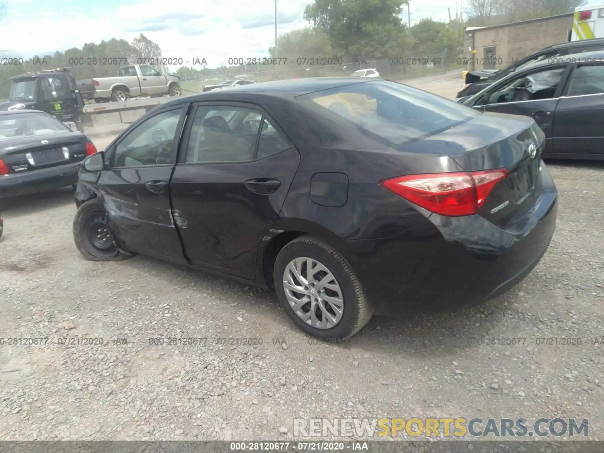 3 Photograph of a damaged car 2T1BURHEXKC139269 TOYOTA COROLLA 2019