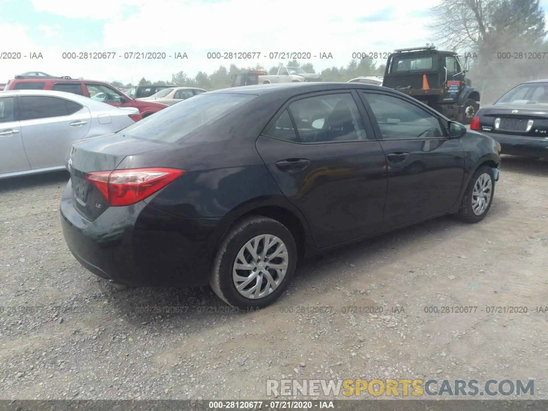 4 Photograph of a damaged car 2T1BURHEXKC139269 TOYOTA COROLLA 2019