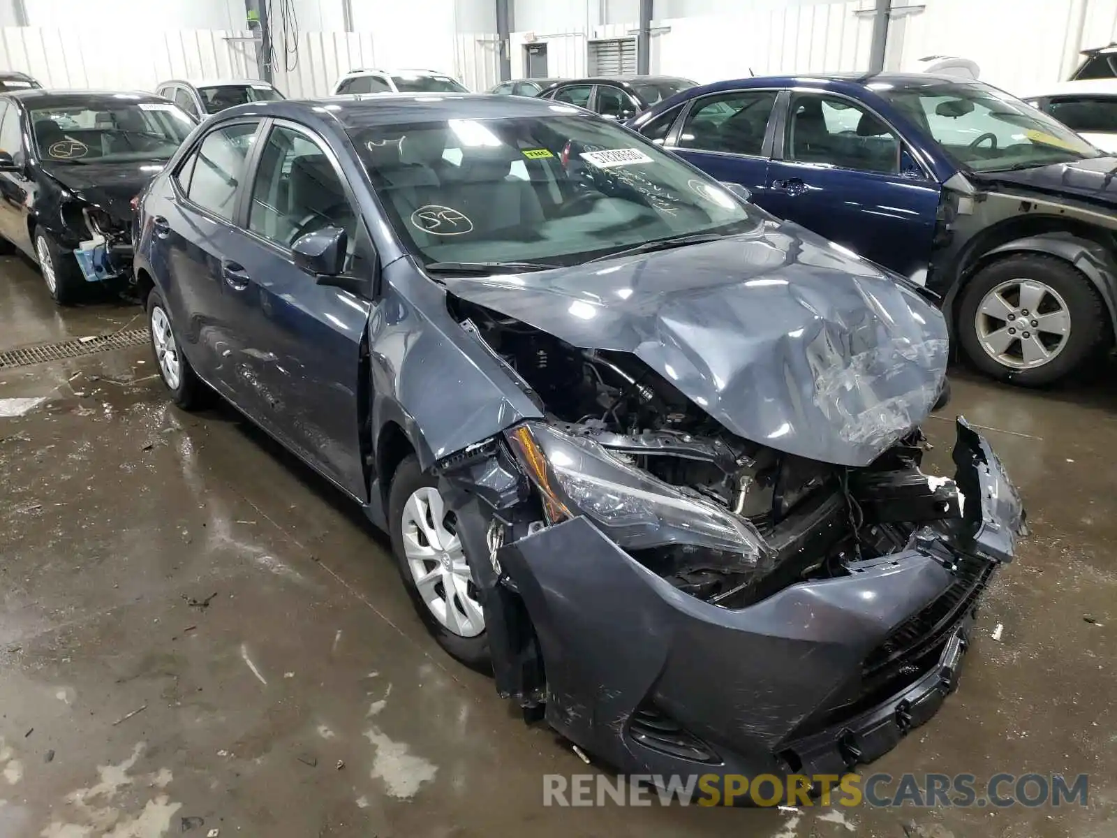 1 Photograph of a damaged car 2T1BURHEXKC139840 TOYOTA COROLLA 2019