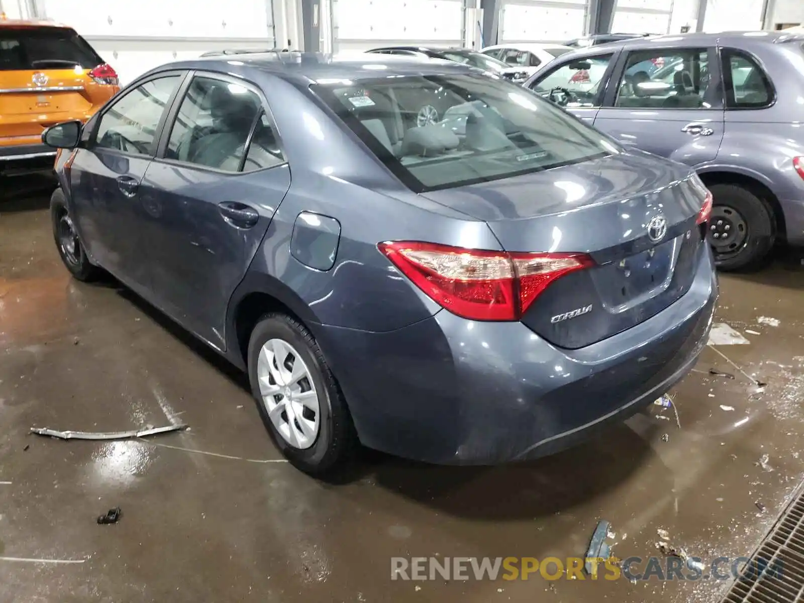 3 Photograph of a damaged car 2T1BURHEXKC139840 TOYOTA COROLLA 2019