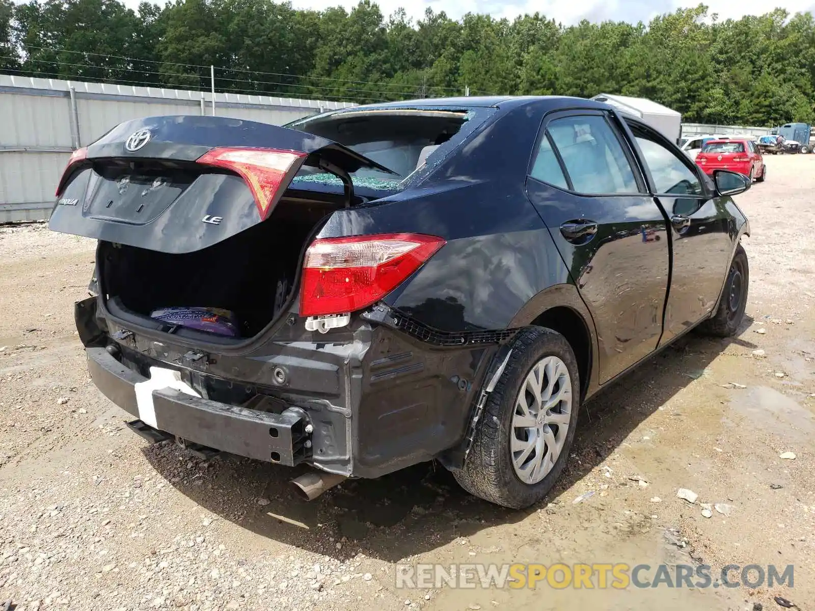 4 Photograph of a damaged car 2T1BURHEXKC140311 TOYOTA COROLLA 2019