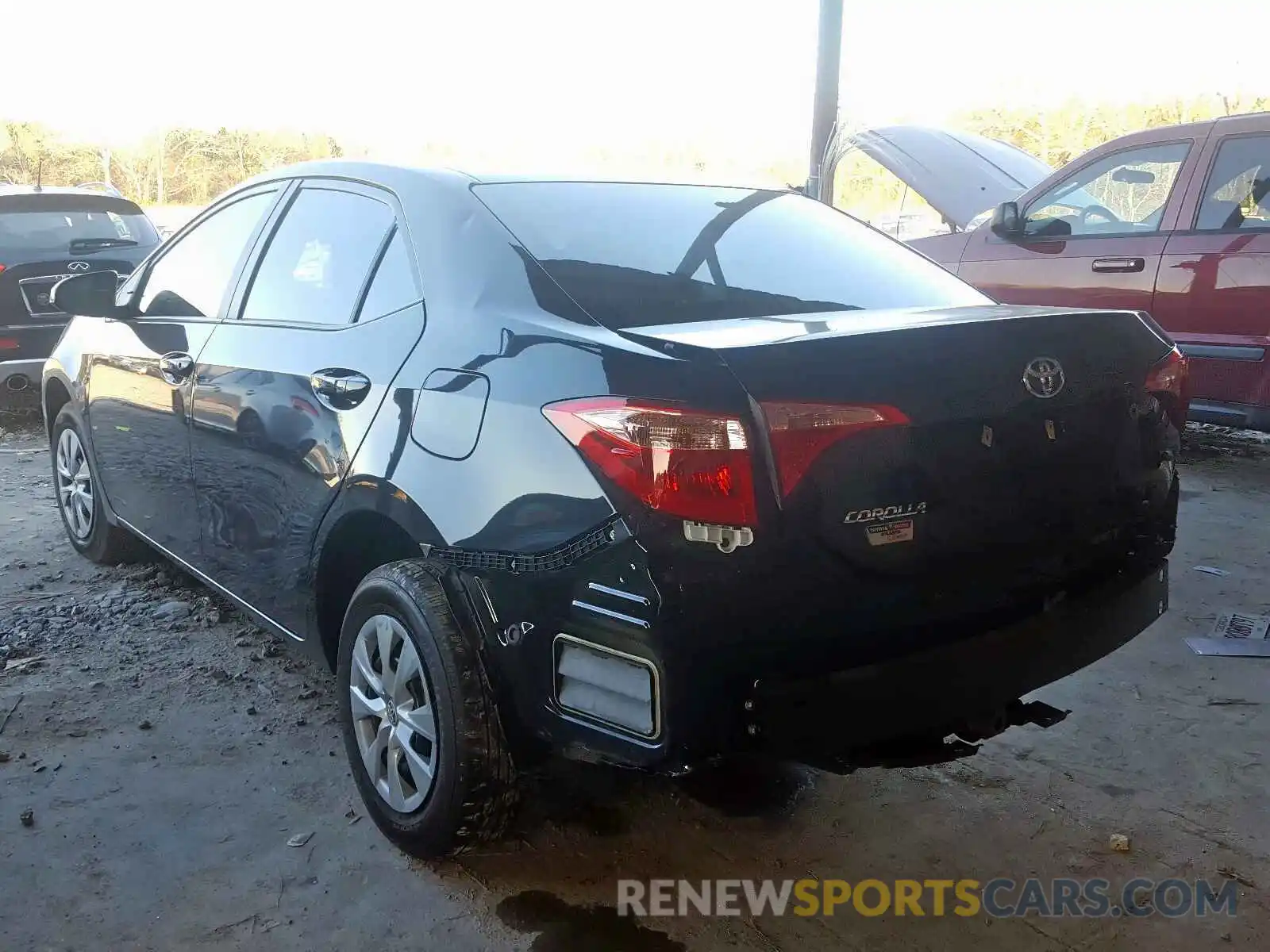 3 Photograph of a damaged car 2T1BURHEXKC141197 TOYOTA COROLLA 2019