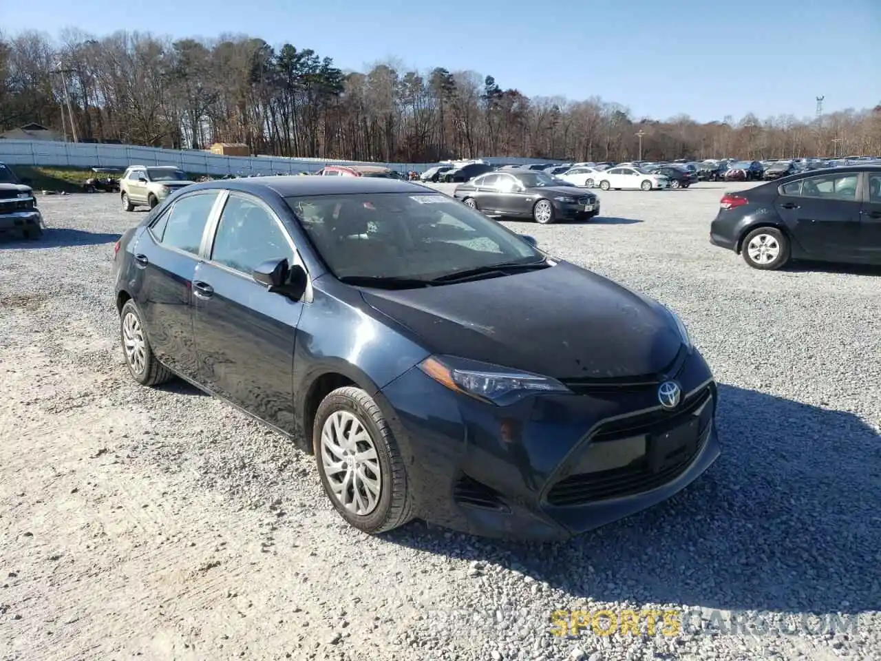 1 Photograph of a damaged car 2T1BURHEXKC142365 TOYOTA COROLLA 2019