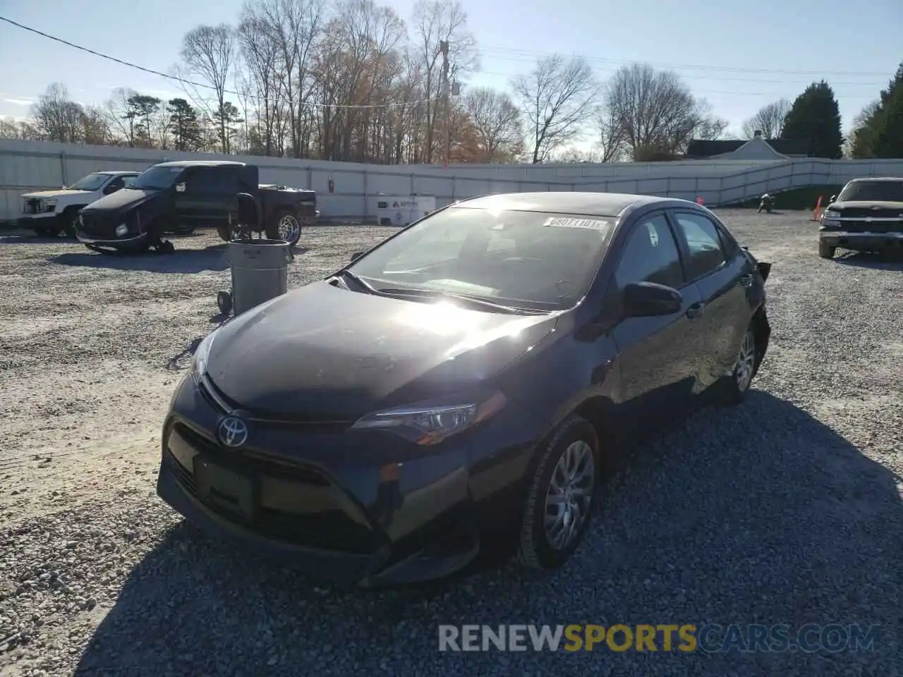 2 Photograph of a damaged car 2T1BURHEXKC142365 TOYOTA COROLLA 2019