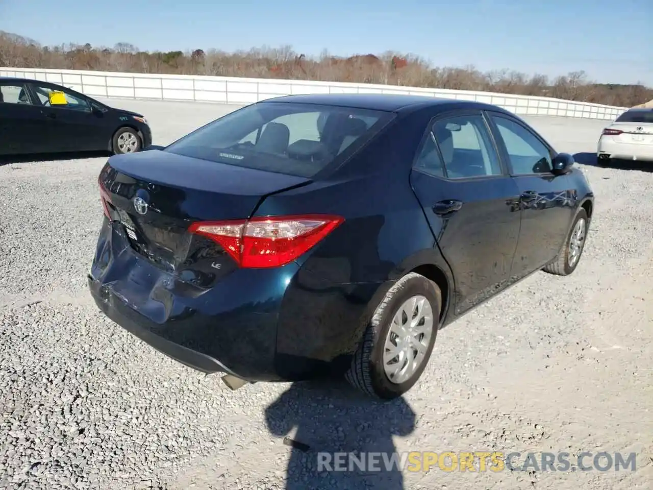 4 Photograph of a damaged car 2T1BURHEXKC142365 TOYOTA COROLLA 2019