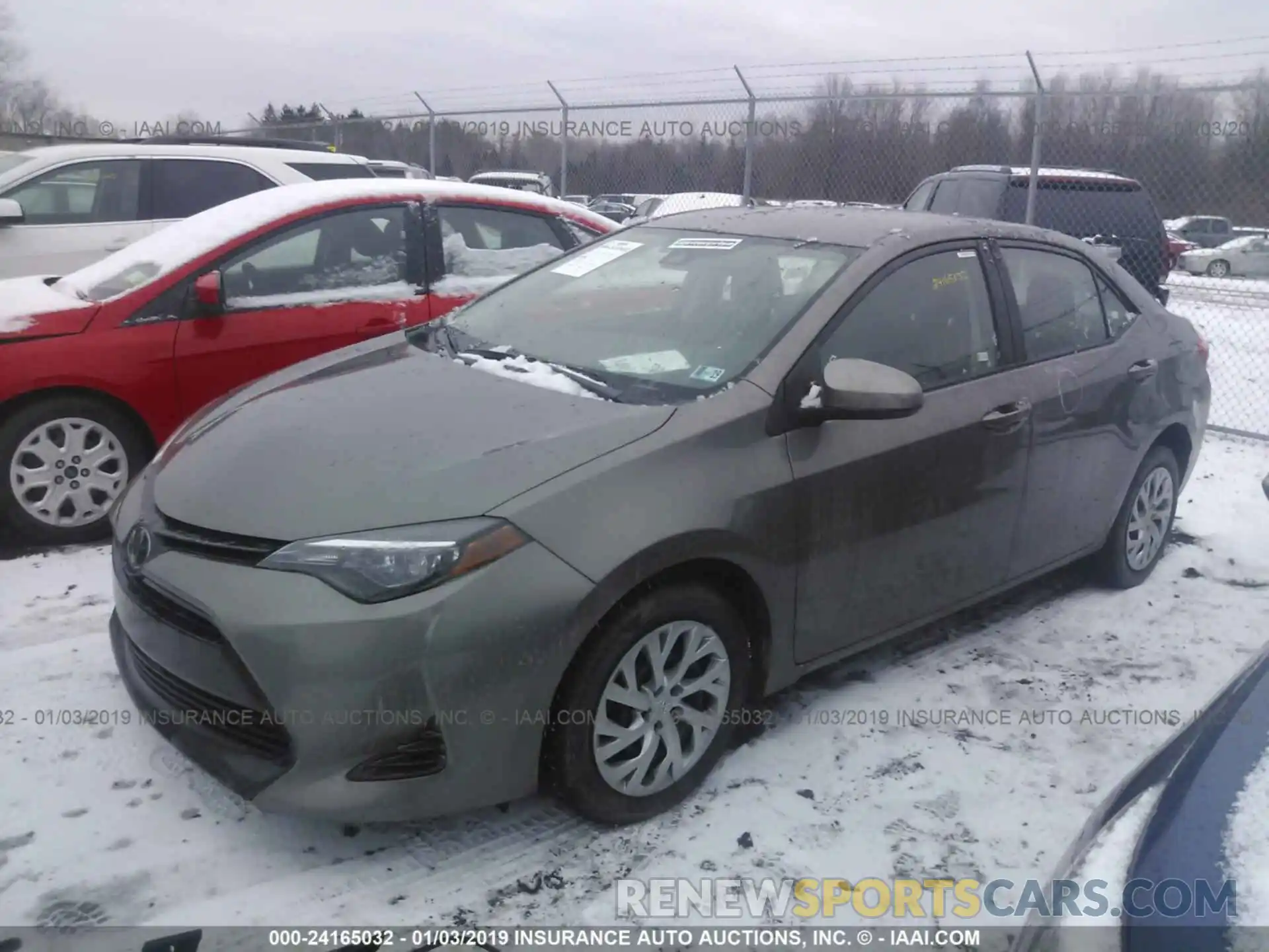 2 Photograph of a damaged car 2T1BURHEXKC142611 TOYOTA COROLLA 2019