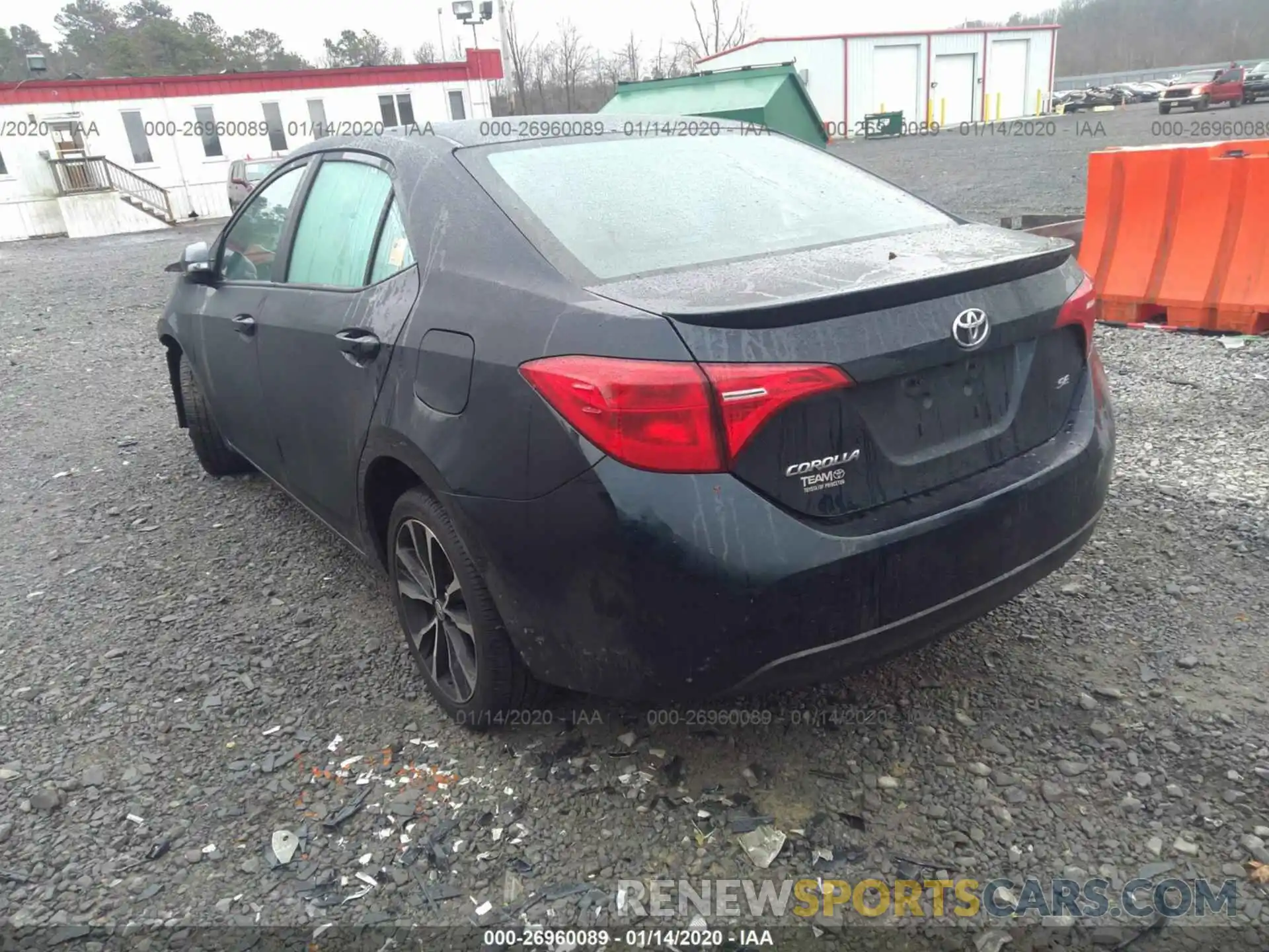 3 Photograph of a damaged car 2T1BURHEXKC142818 TOYOTA COROLLA 2019