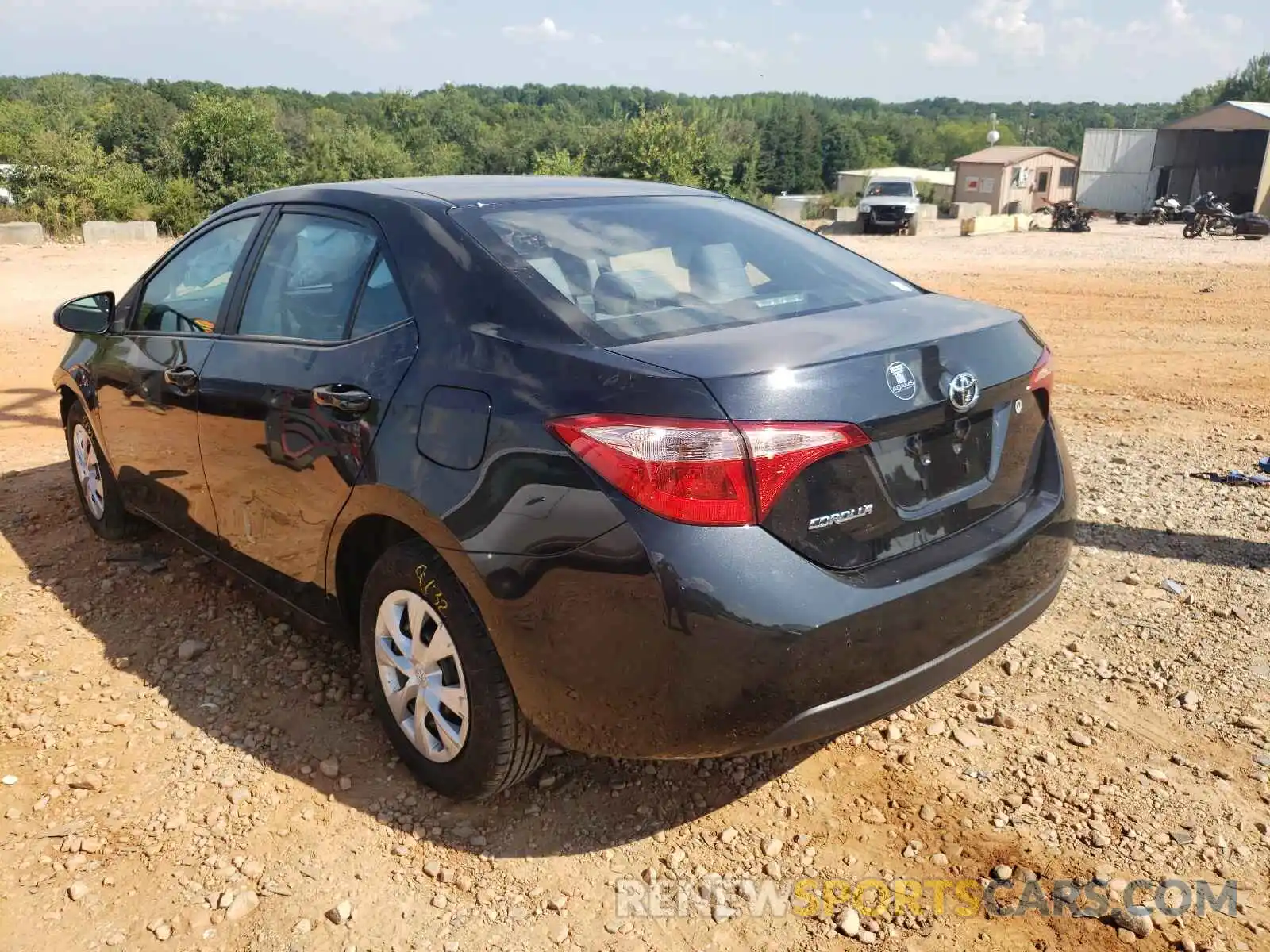 3 Photograph of a damaged car 2T1BURHEXKC143192 TOYOTA COROLLA 2019