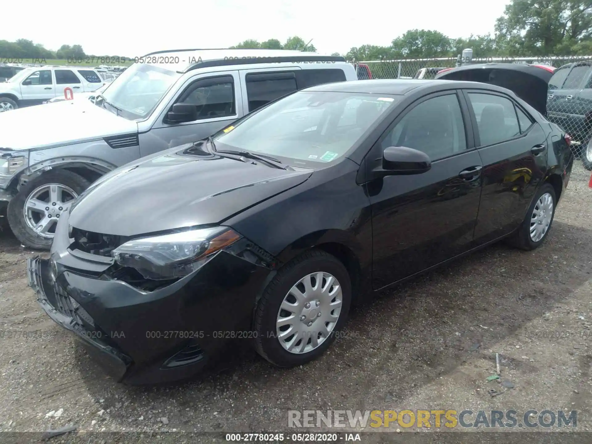 2 Photograph of a damaged car 2T1BURHEXKC143905 TOYOTA COROLLA 2019