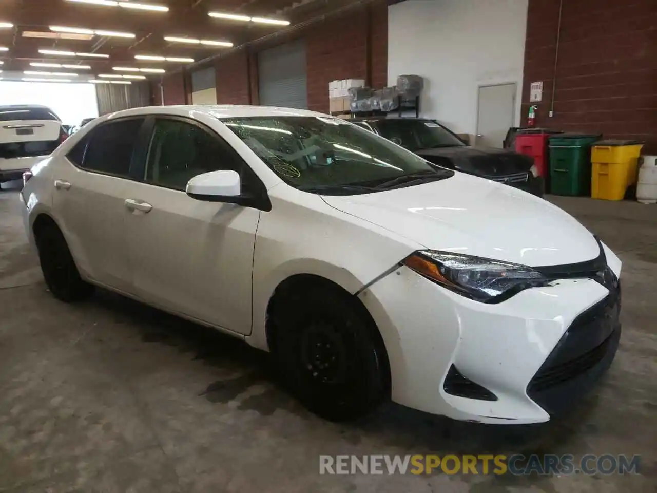 1 Photograph of a damaged car 2T1BURHEXKC144018 TOYOTA COROLLA 2019