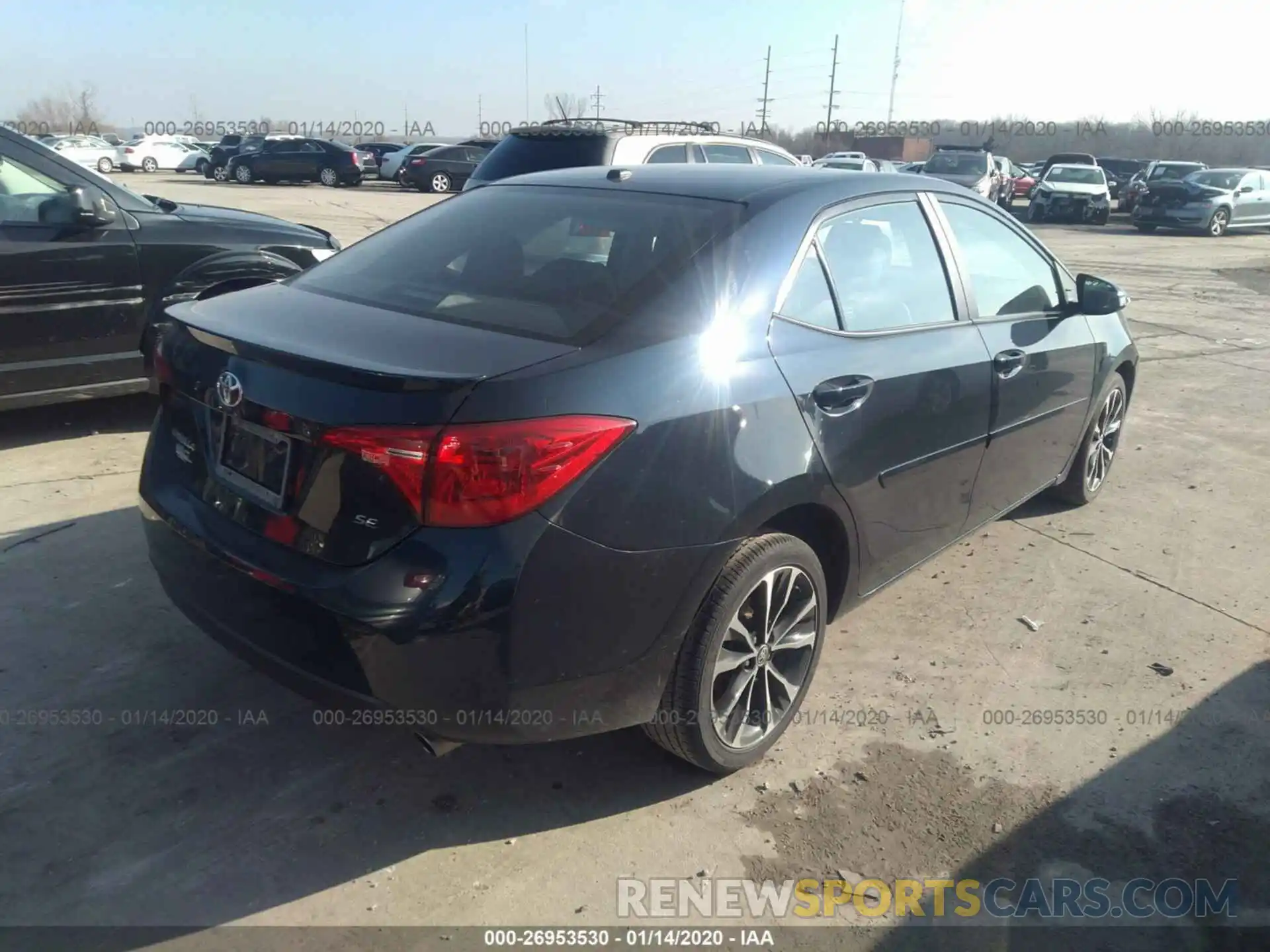 4 Photograph of a damaged car 2T1BURHEXKC144214 TOYOTA COROLLA 2019