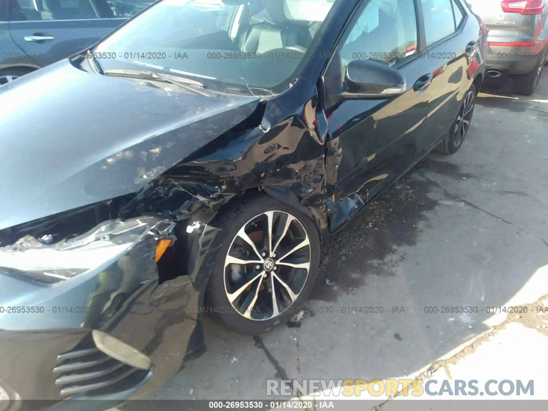 6 Photograph of a damaged car 2T1BURHEXKC144214 TOYOTA COROLLA 2019