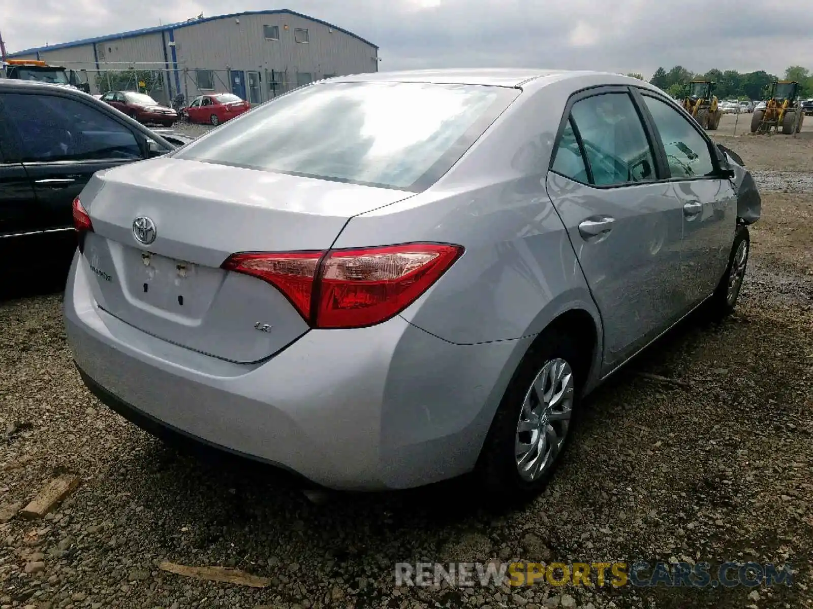 4 Photograph of a damaged car 2T1BURHEXKC145198 TOYOTA COROLLA 2019