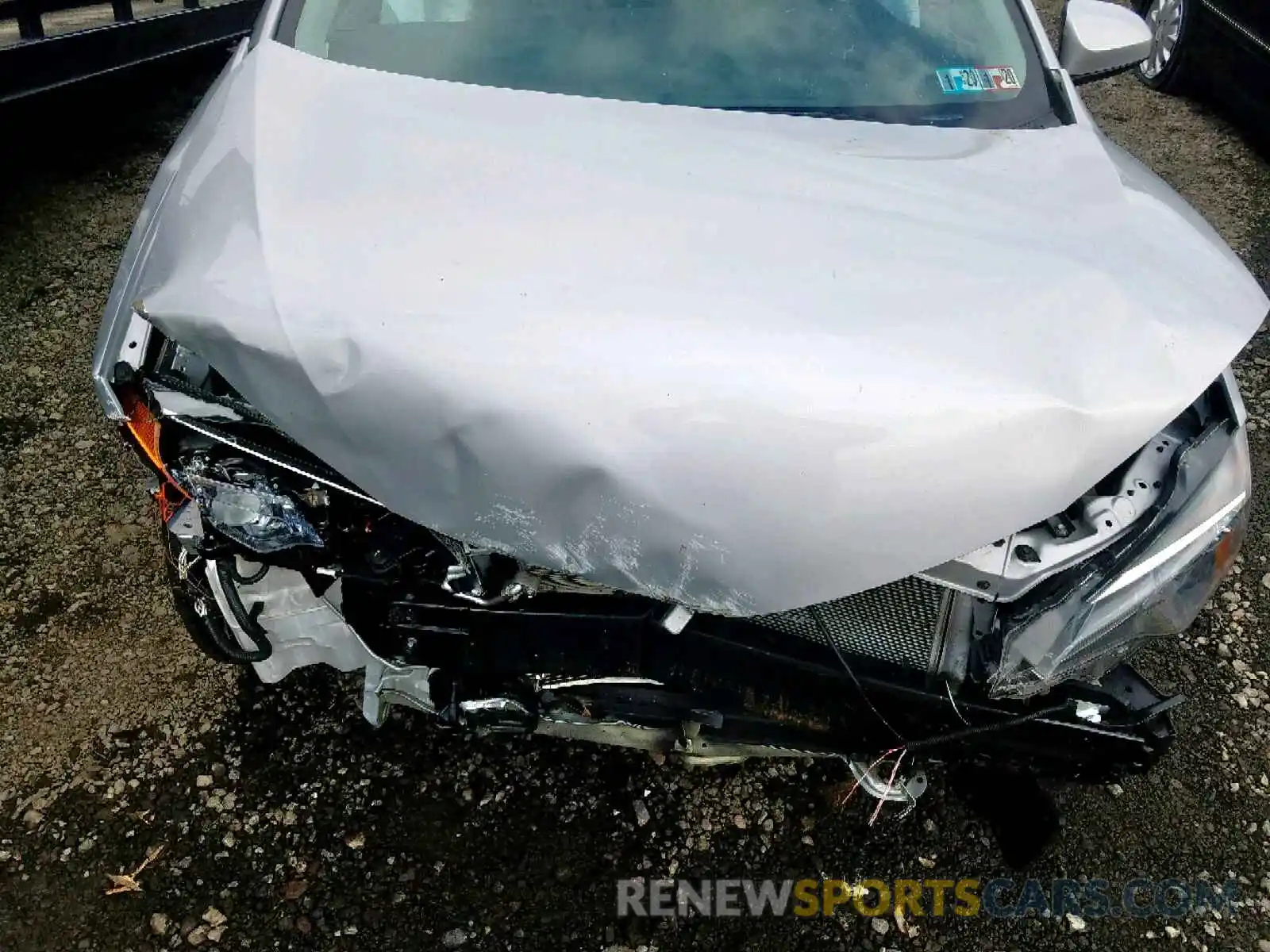 7 Photograph of a damaged car 2T1BURHEXKC145198 TOYOTA COROLLA 2019