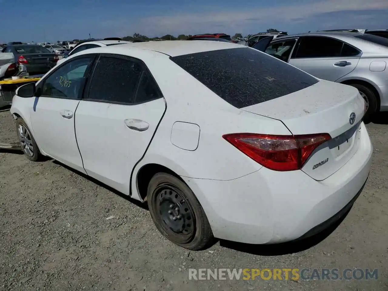 3 Photograph of a damaged car 2T1BURHEXKC145279 TOYOTA COROLLA 2019