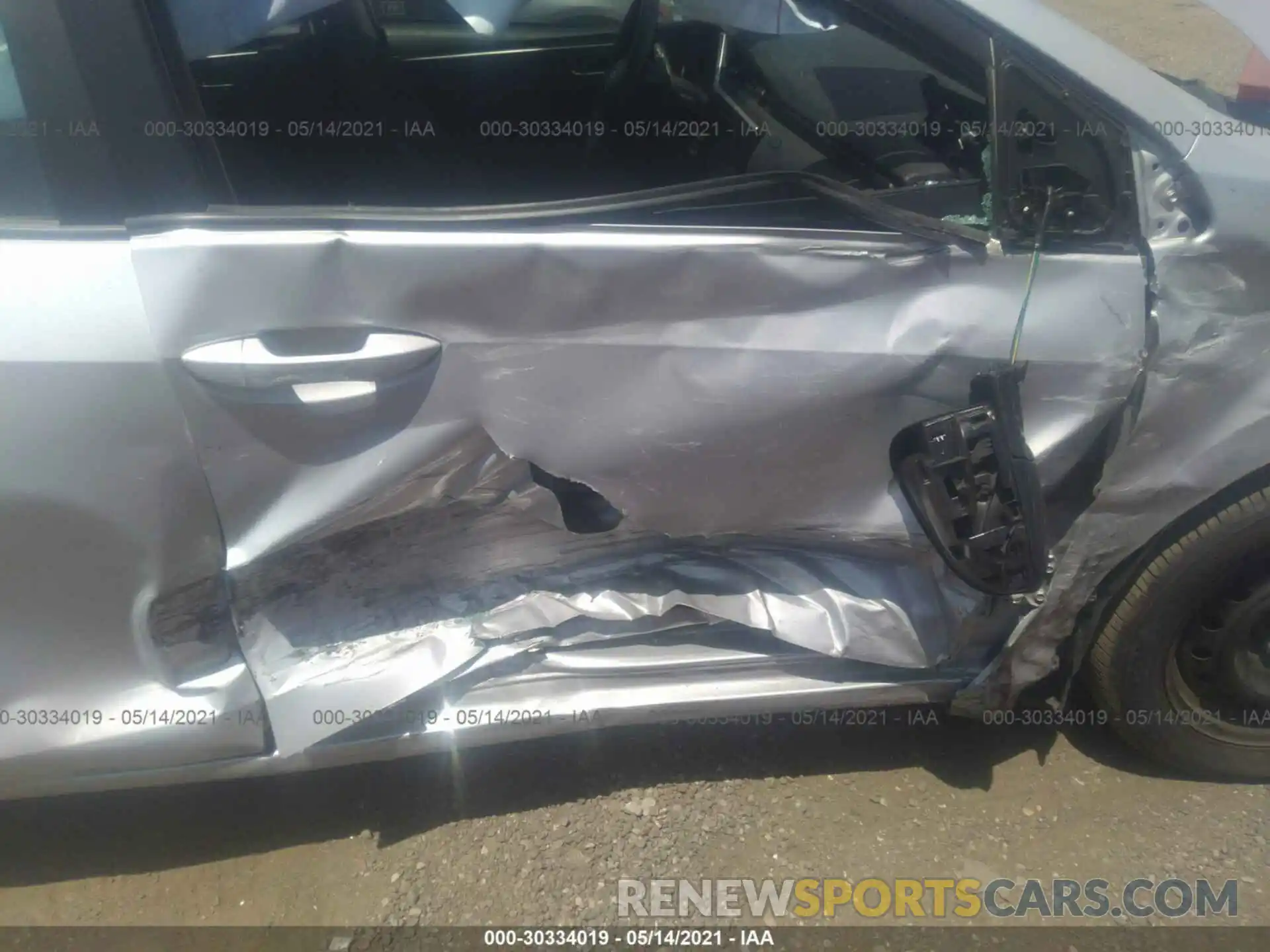 6 Photograph of a damaged car 2T1BURHEXKC145931 TOYOTA COROLLA 2019