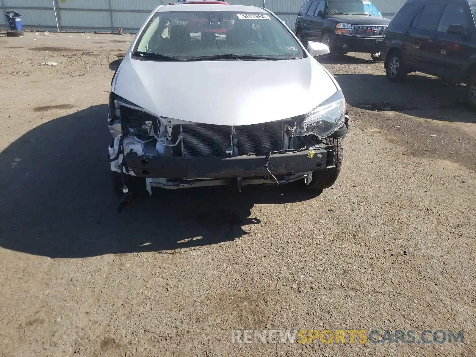 9 Photograph of a damaged car 2T1BURHEXKC145945 TOYOTA COROLLA 2019