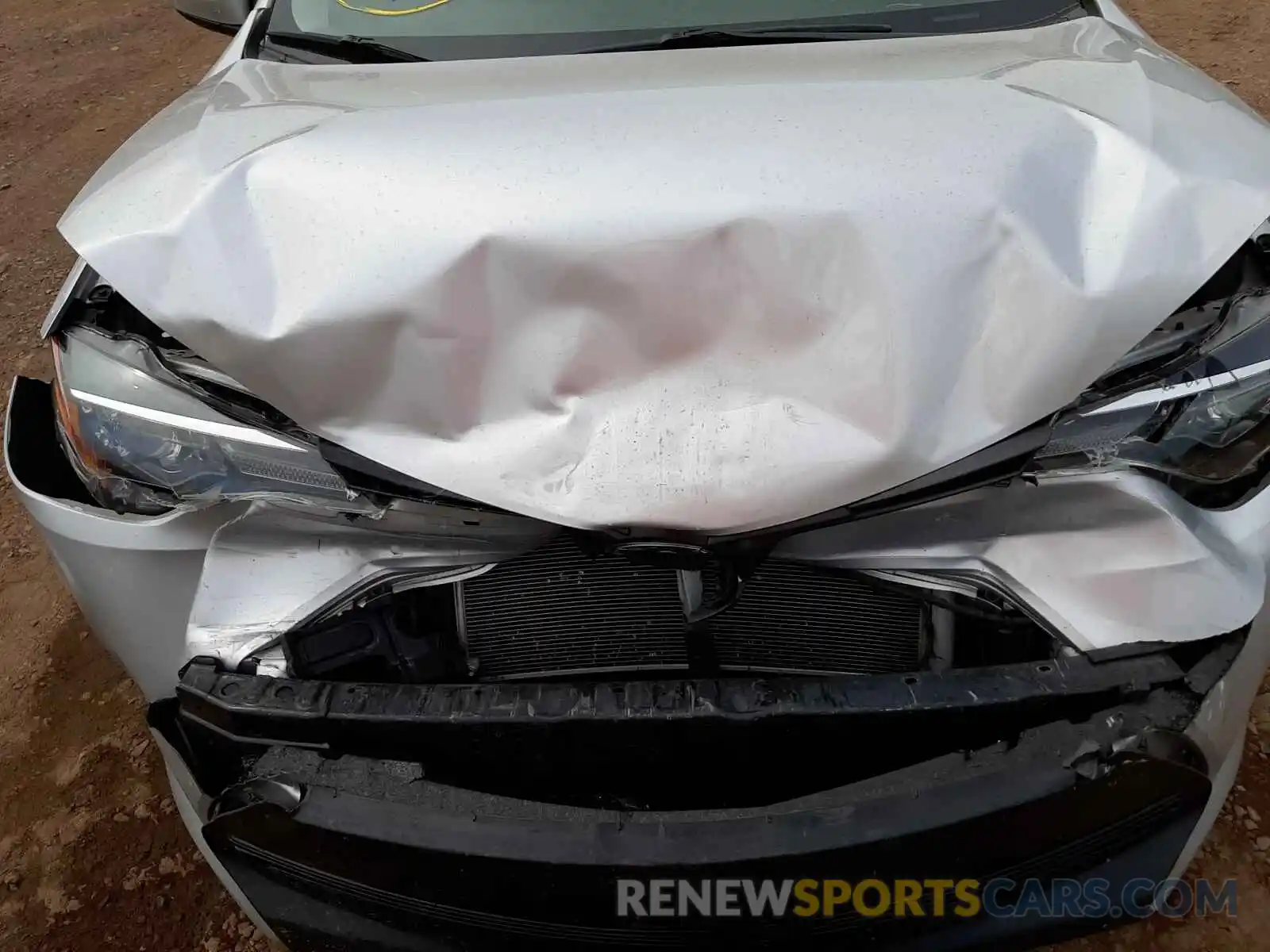 7 Photograph of a damaged car 2T1BURHEXKC146030 TOYOTA COROLLA 2019