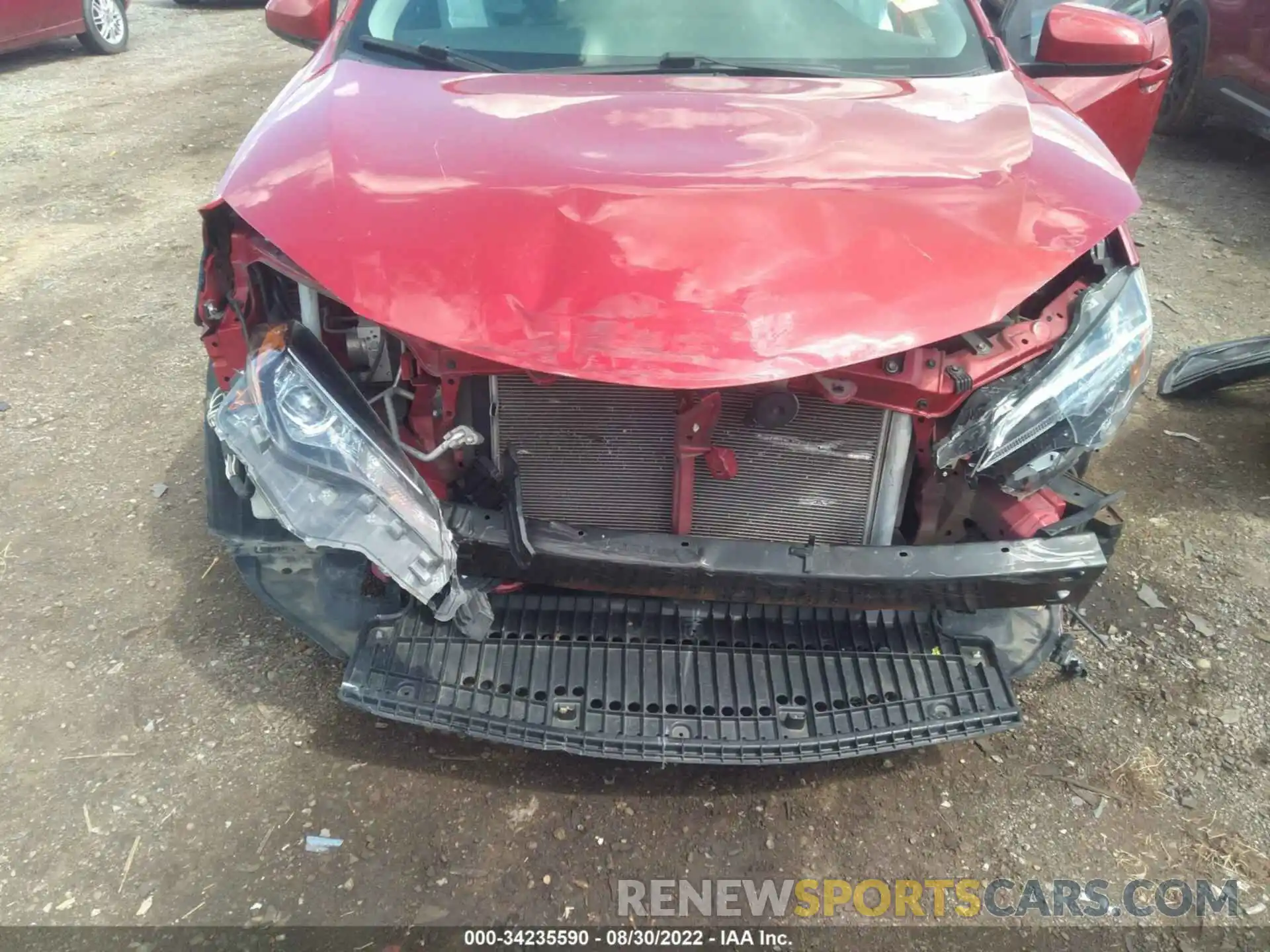 6 Photograph of a damaged car 2T1BURHEXKC146755 TOYOTA COROLLA 2019