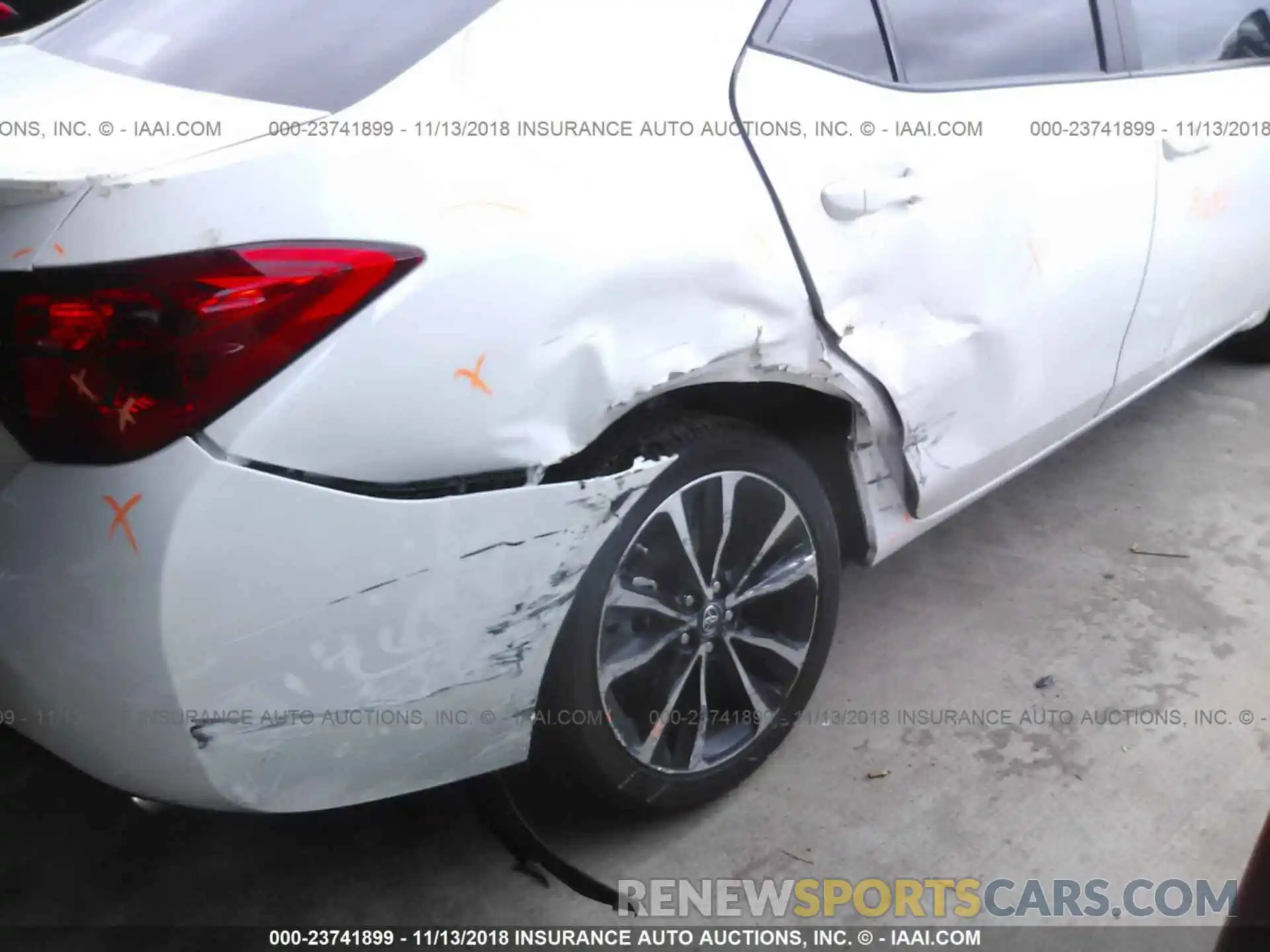 6 Photograph of a damaged car 2T1BURHEXKC147159 TOYOTA COROLLA 2019