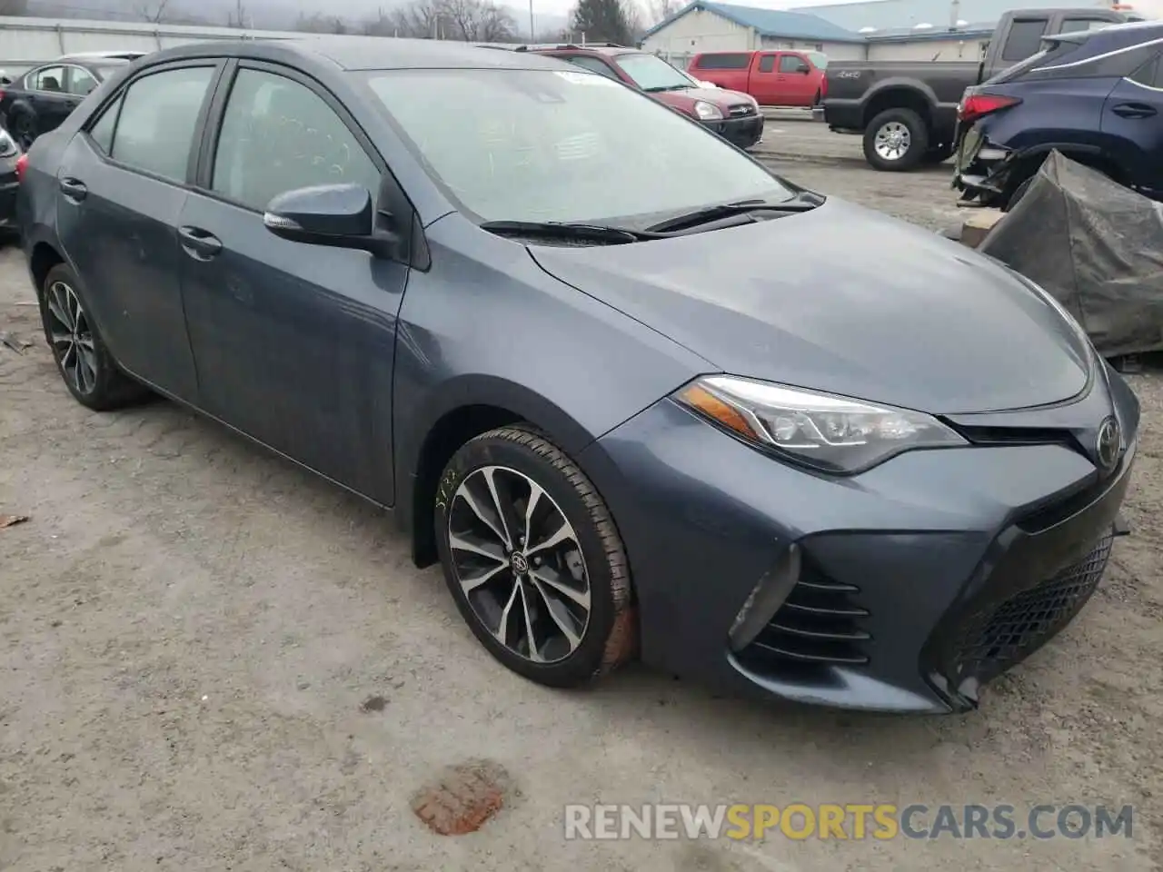 1 Photograph of a damaged car 2T1BURHEXKC147274 TOYOTA COROLLA 2019