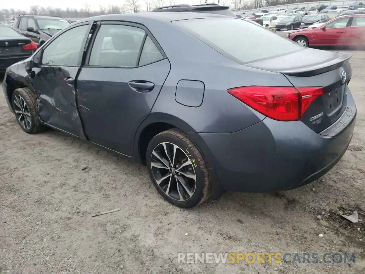 3 Photograph of a damaged car 2T1BURHEXKC147274 TOYOTA COROLLA 2019